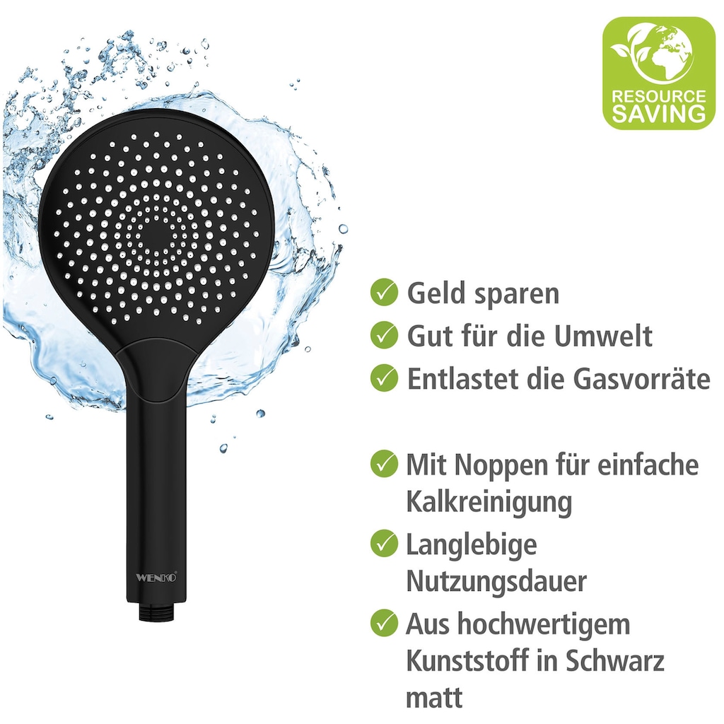 WENKO Handbrause »Watersaving«, (1 tlg.)