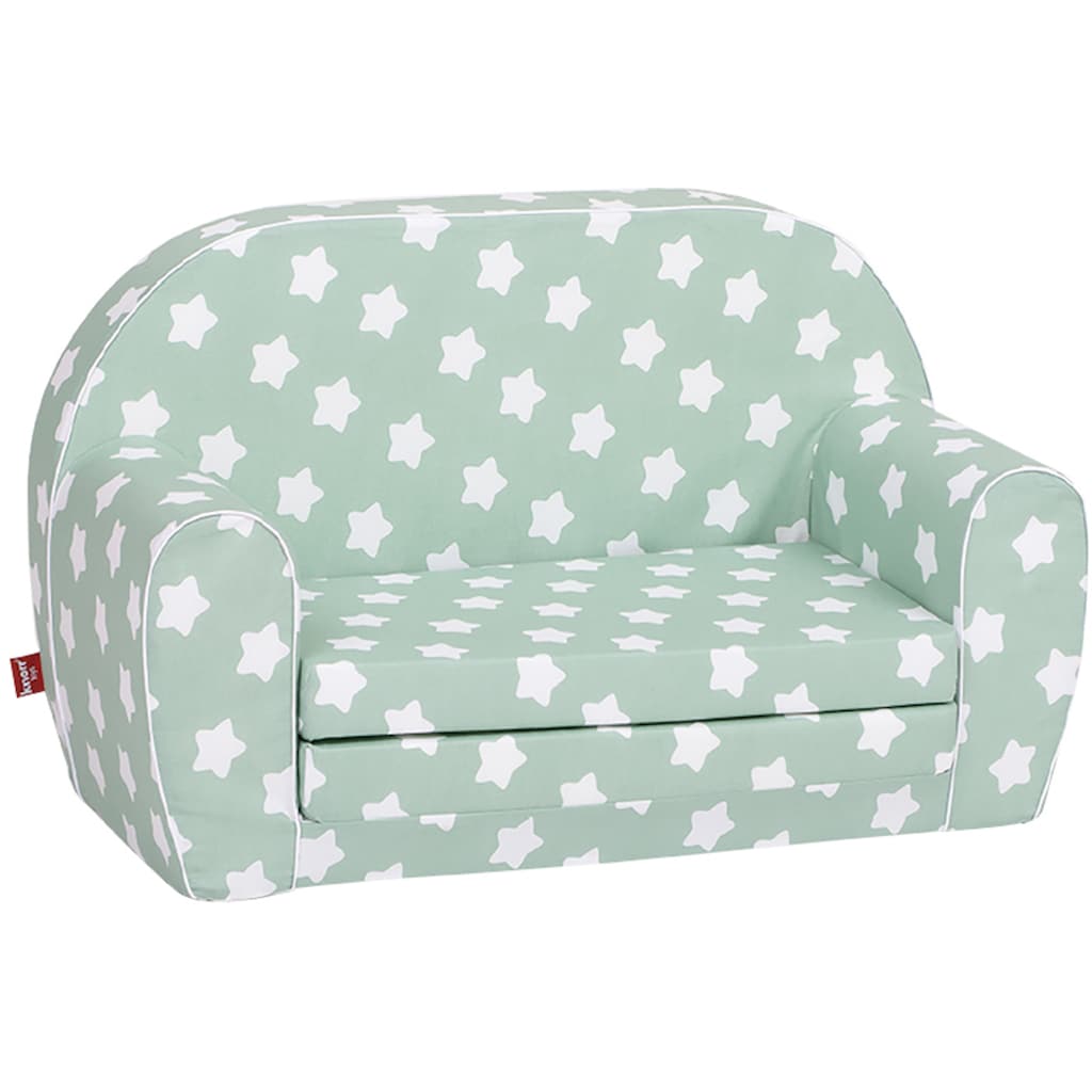 Knorrtoys® Sofa »Green White Stars«