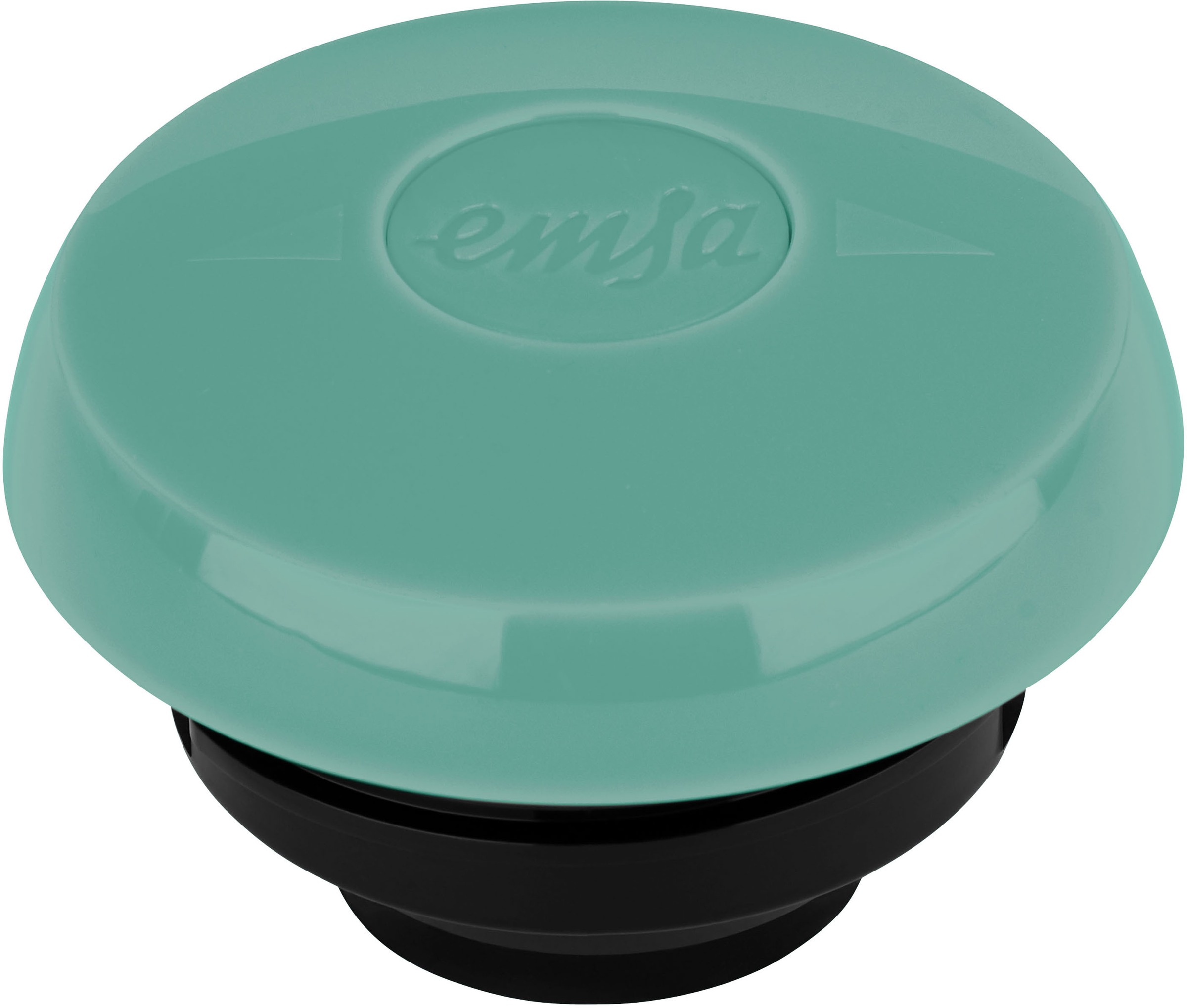 Emsa Isolierkanne »Samba«, 1 l, zeitloses Design, einfacher Knopfdruck, 24h kalt, 12h warm