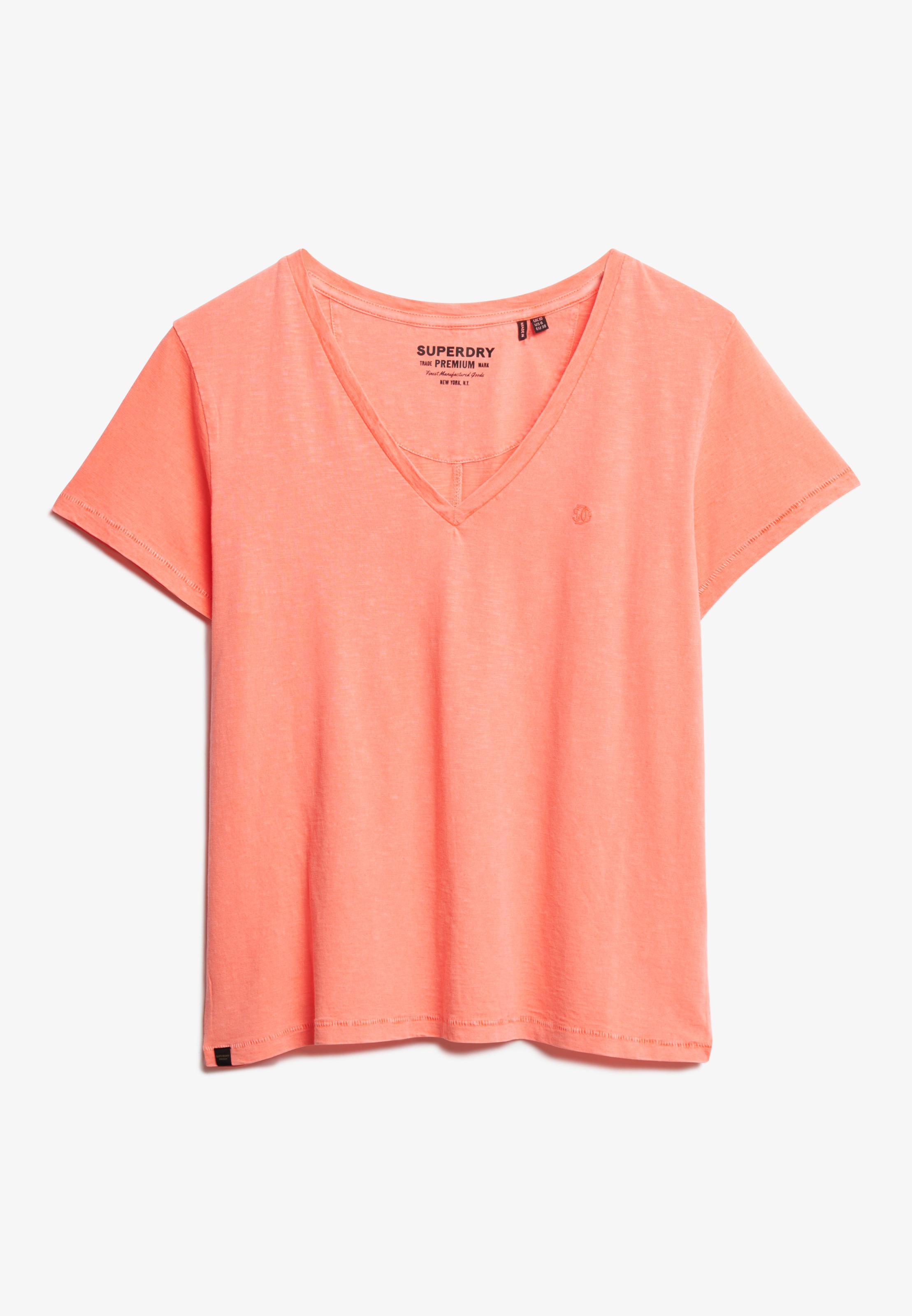 Superdry T-Shirt »STUDIOS SLUB EMB VEE TEE«
