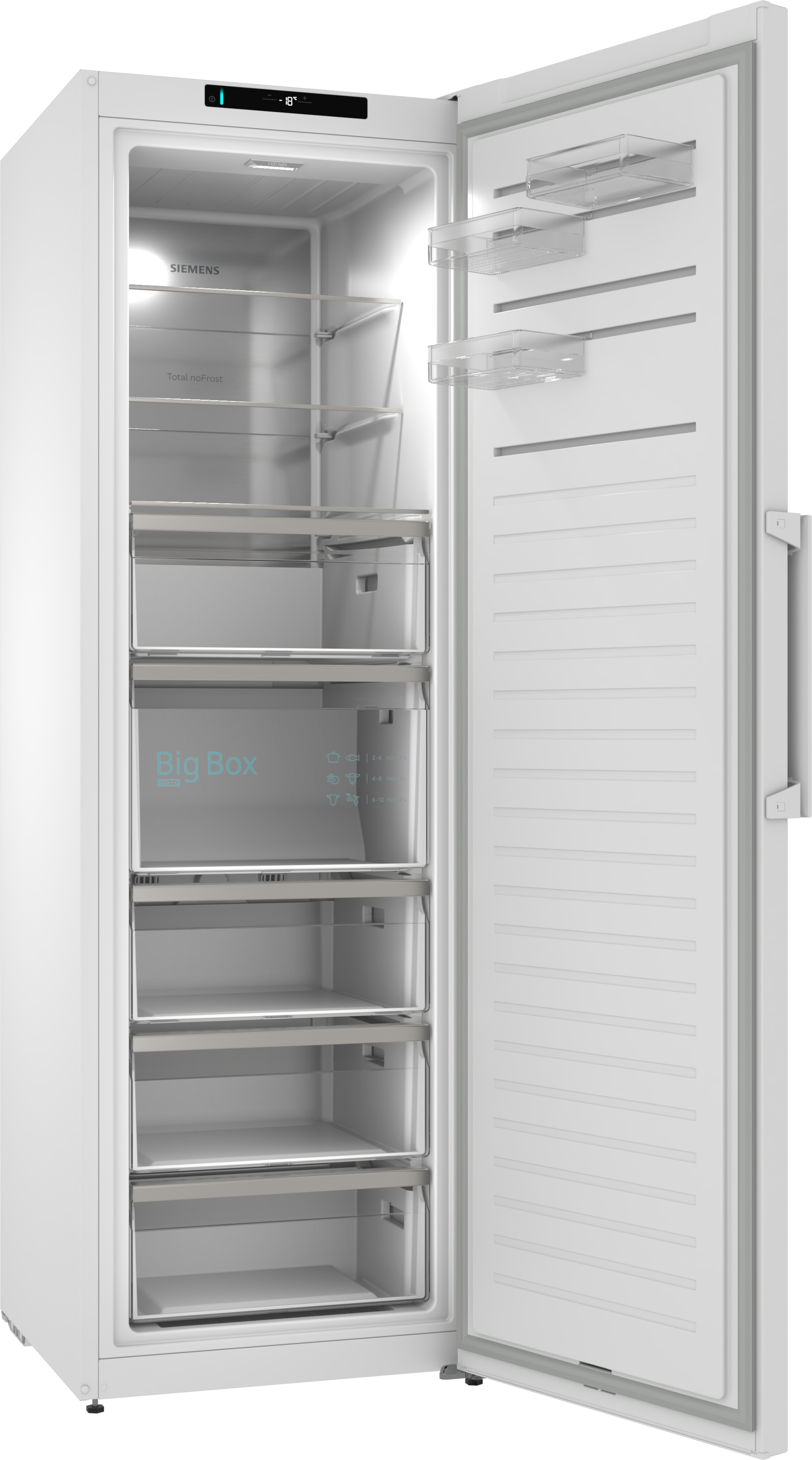 SIEMENS Gefrierschrank iQ300 »GS36NVWCG« 186,2 cm hoch 59,5 cm breit