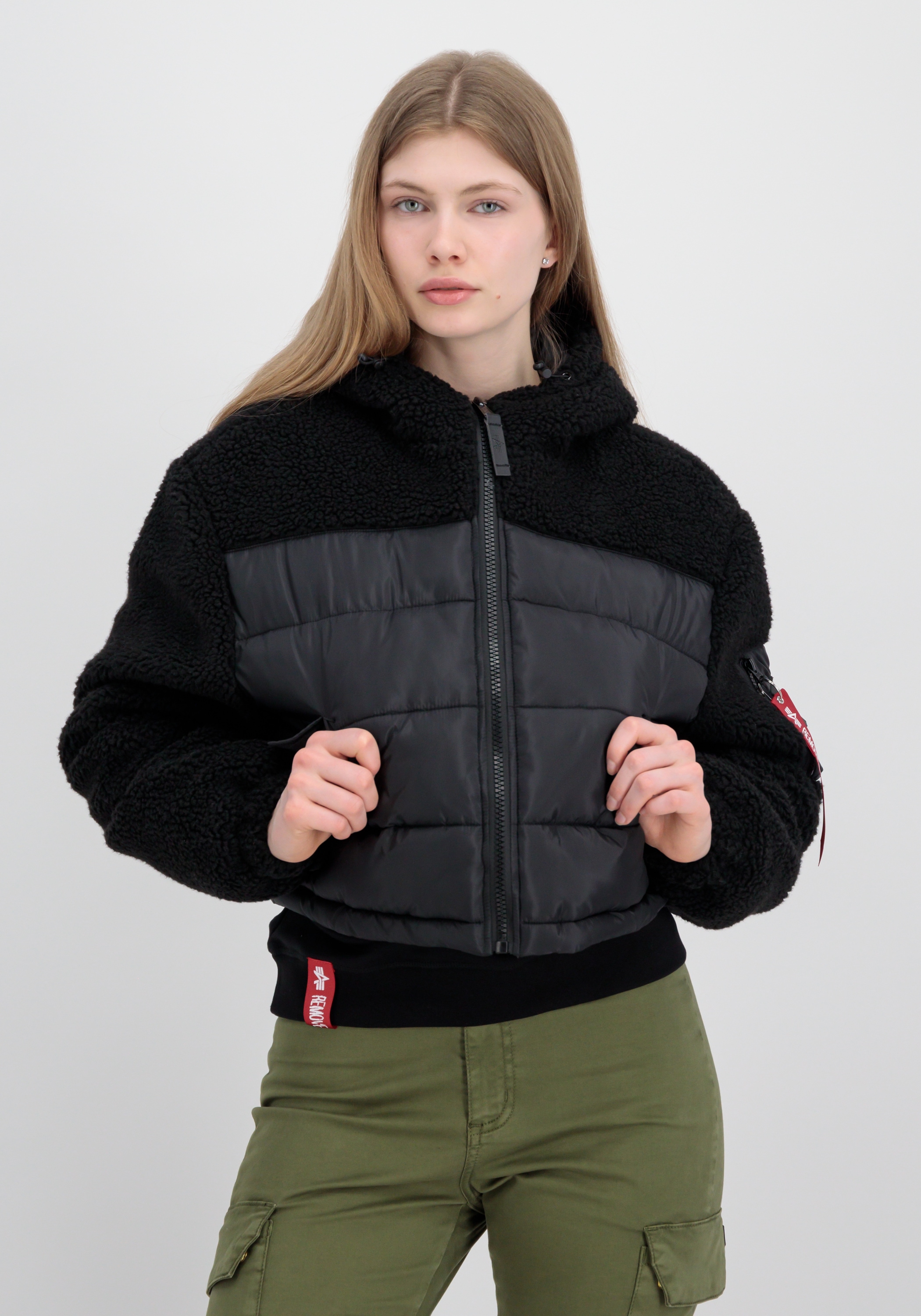 Alpha Industries Winterjacke »Alpha Industries Women - Cold Weather Jackets Teddy Puffer Women«
