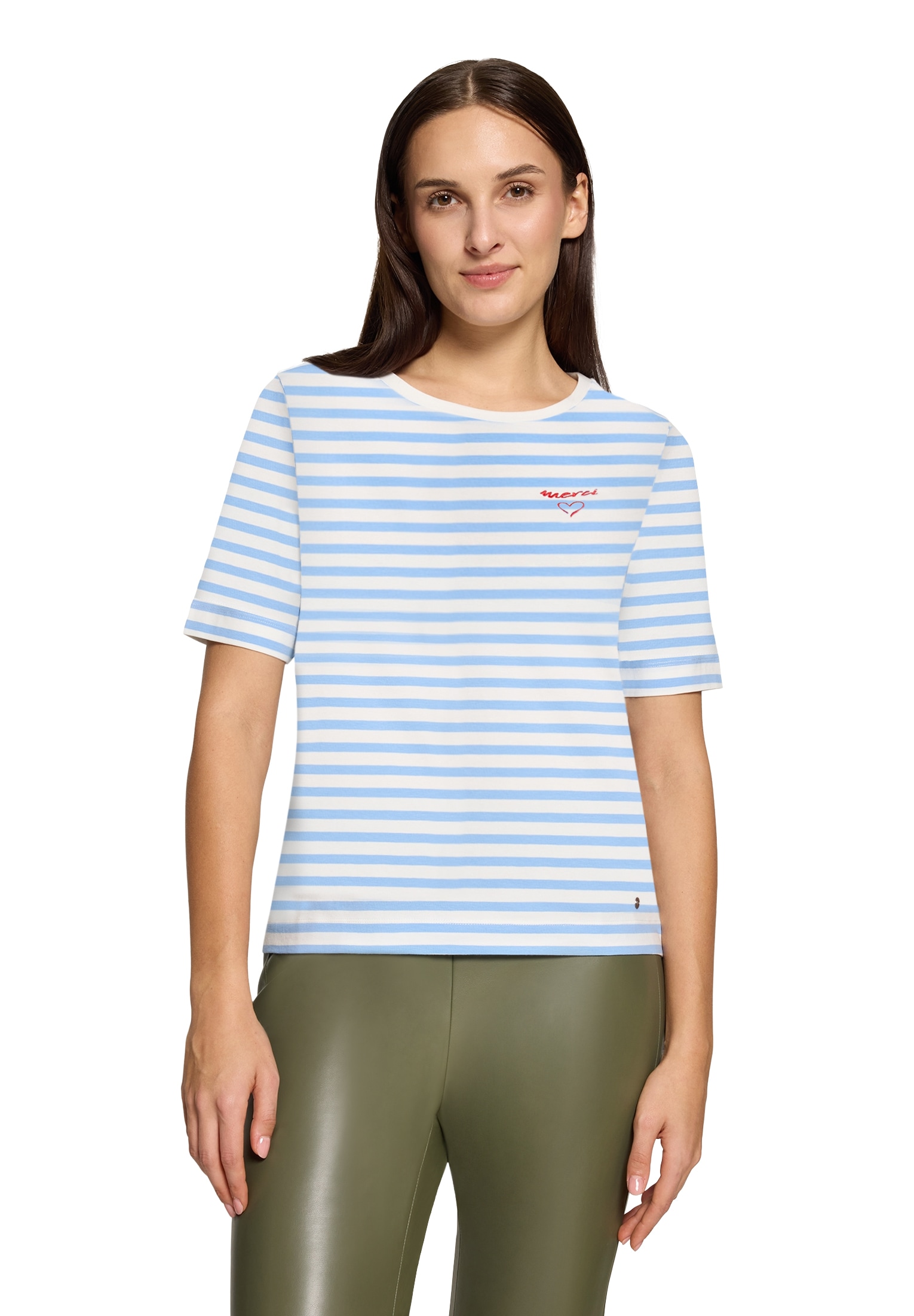 Betty&Co Rundhalsshirt »Basic Shirt mit Ringel«