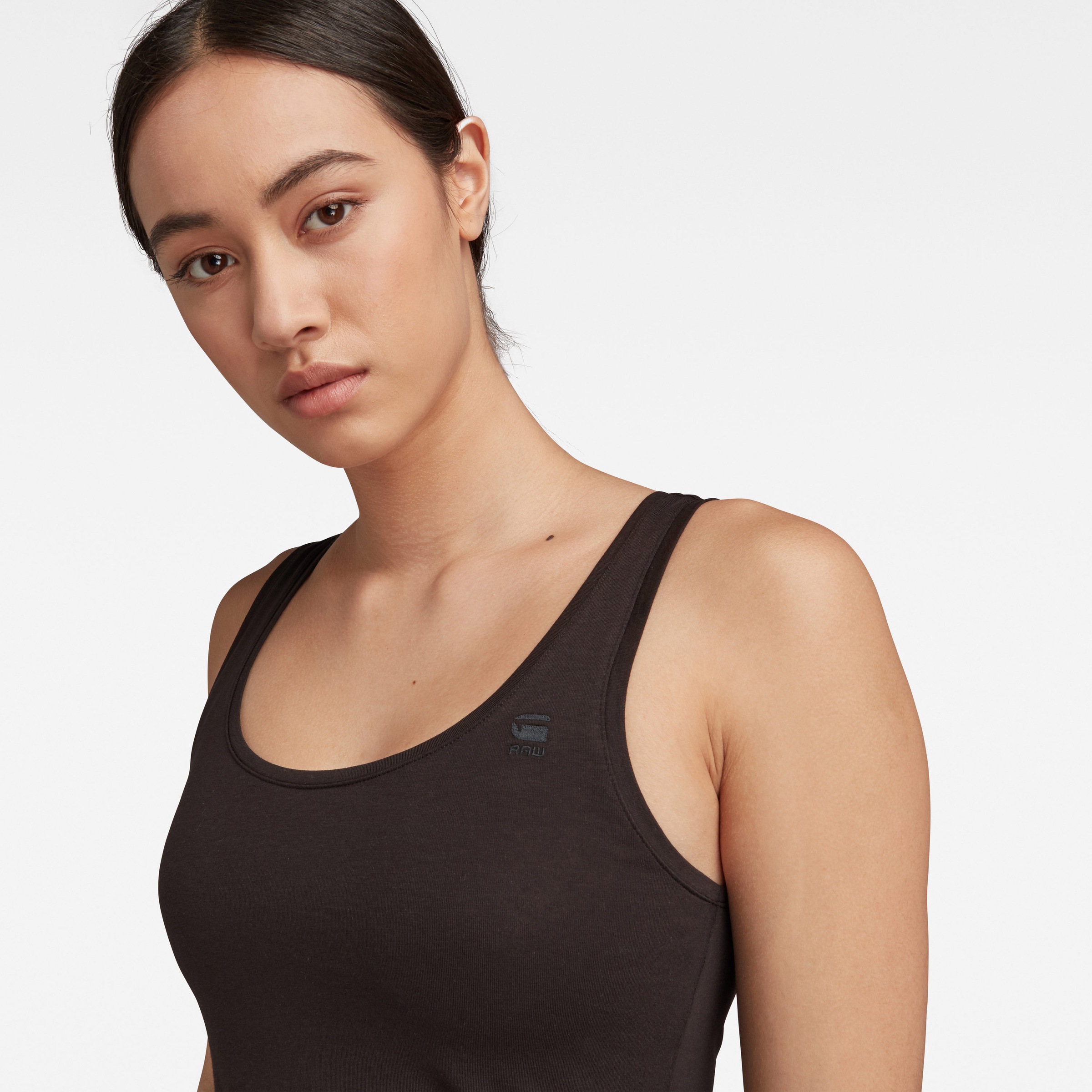 G-STAR Tanktop, mit dezenter Stickerei