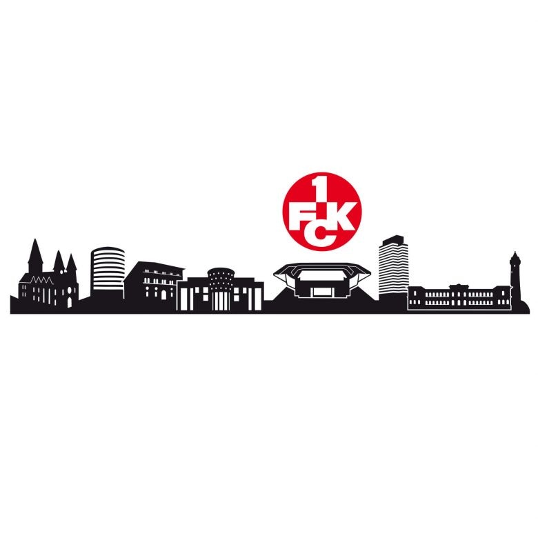 Wall-Art Wandtattoo Kaiserslautern Skyline Logo«, »1.FC bestellen Raten (1 auf St.)