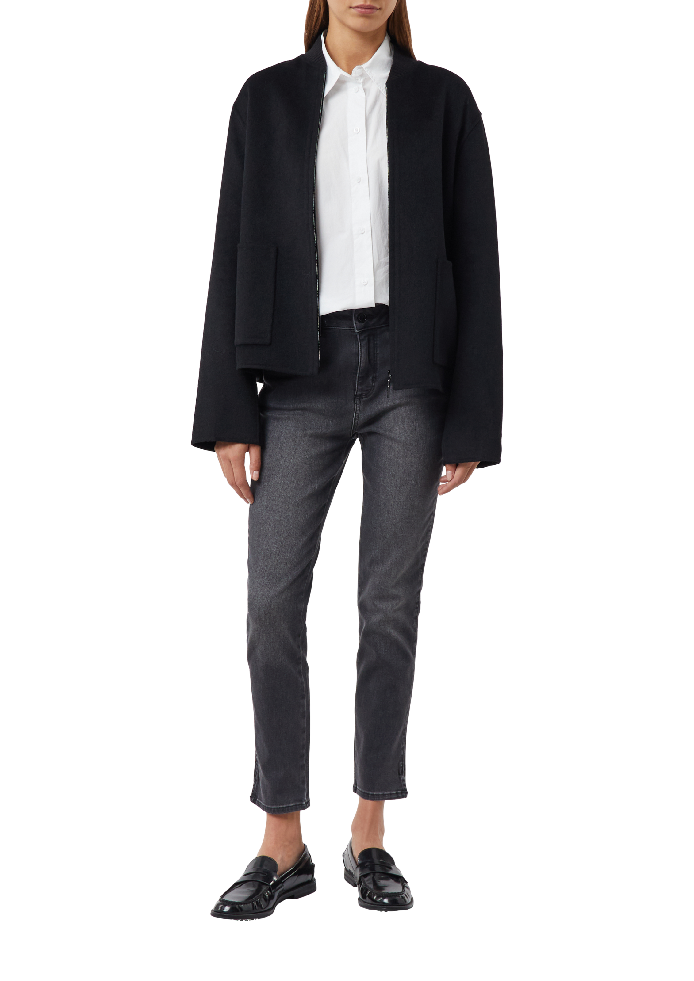 comma casual identity Skinny-fit-Jeans mit Waschung und Lyocell