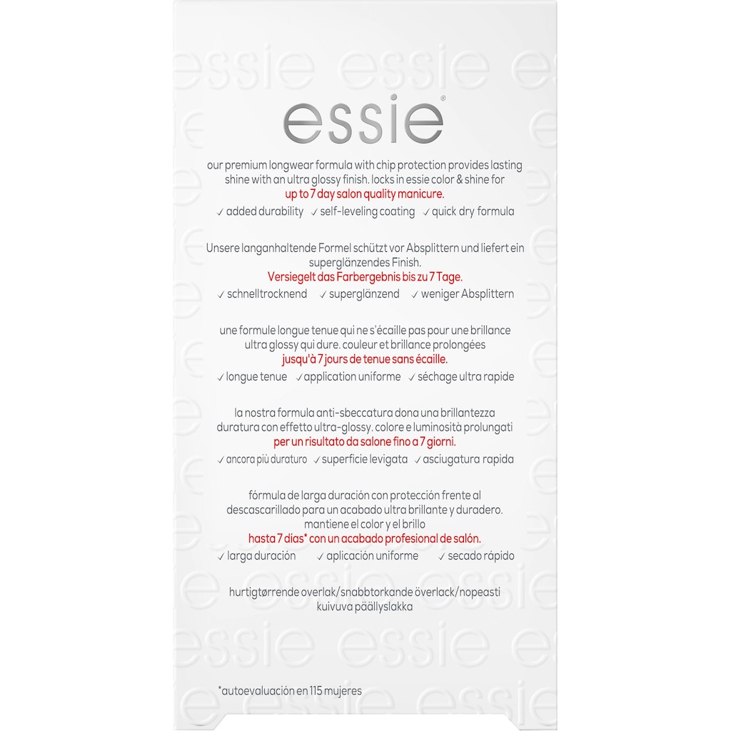 essie Überlack »Essie Stay longer premium longwear«