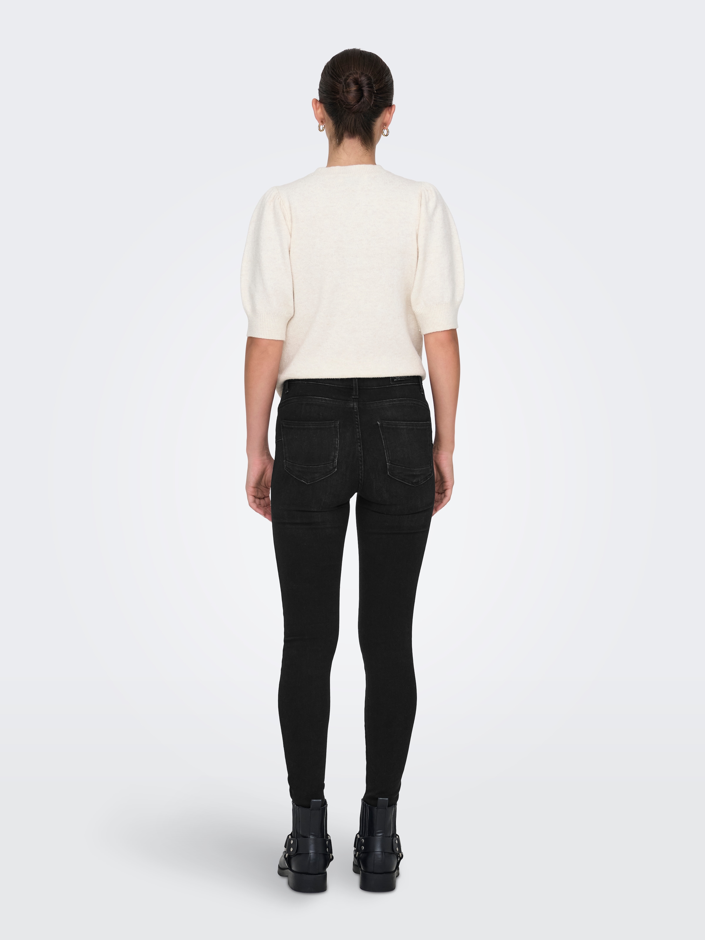 ONLY Skinny-fit-Jeans »ONLPOWER MID PUSH UP SK DNM TAI886«