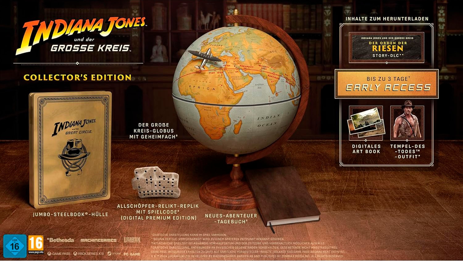 Xbox Indiana Jones und der große Kreis Premium Edition