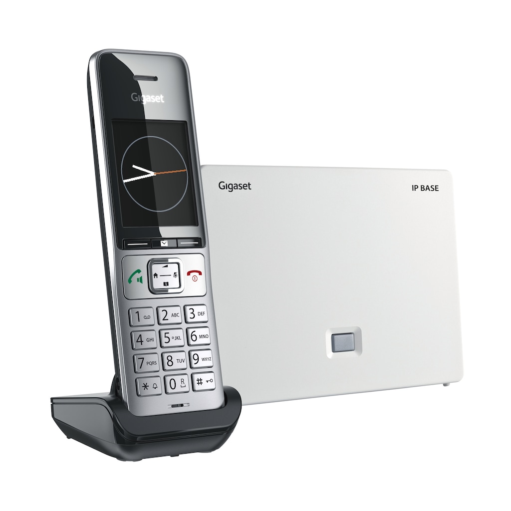 Gigaset Schnurloses DECT-Telefon »COMFORT 500A mit IP BASE«, (Mobilteile: 1)