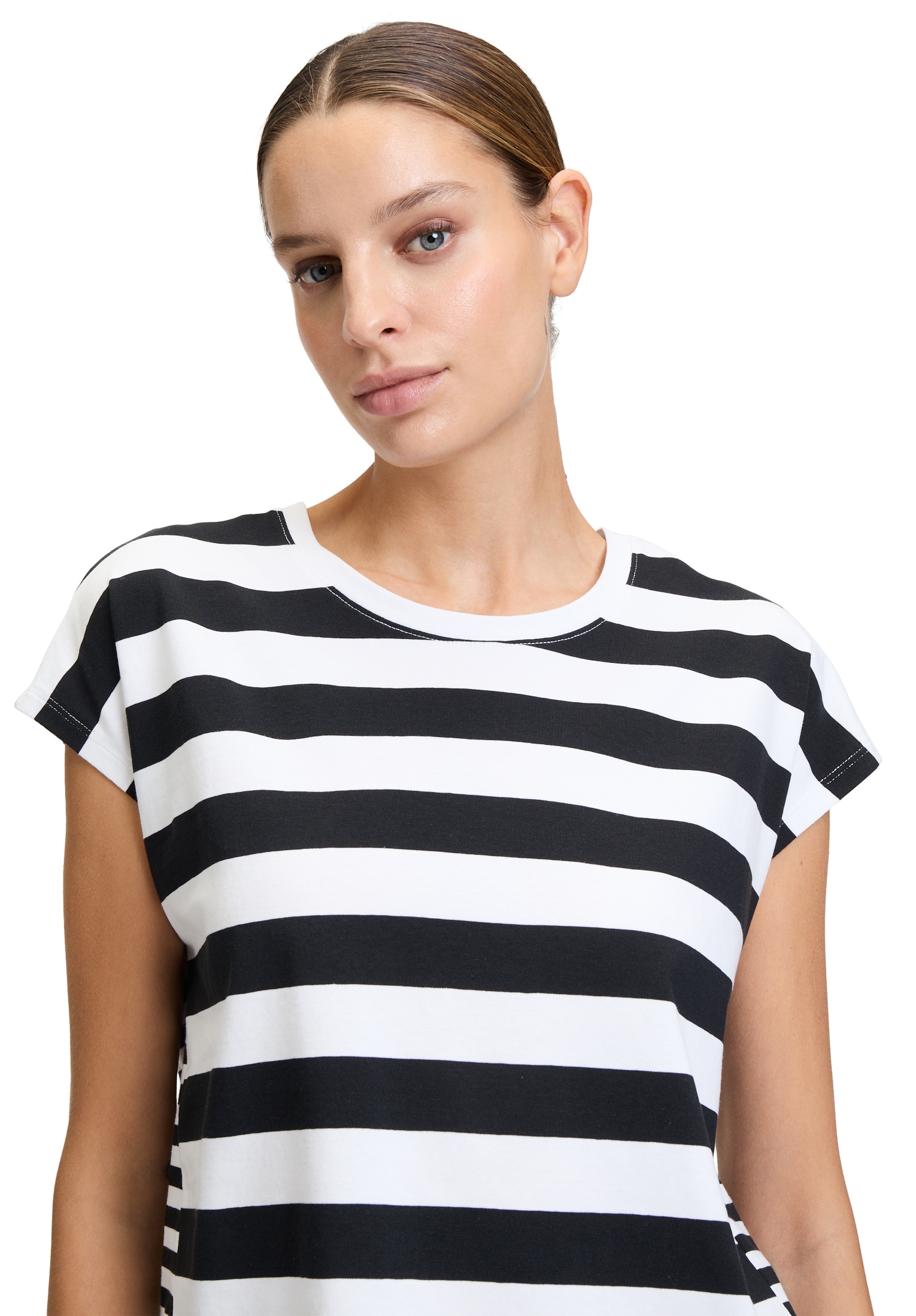 Betty Barclay Kurzarmshirt »Basic Shirt mit Streifen«