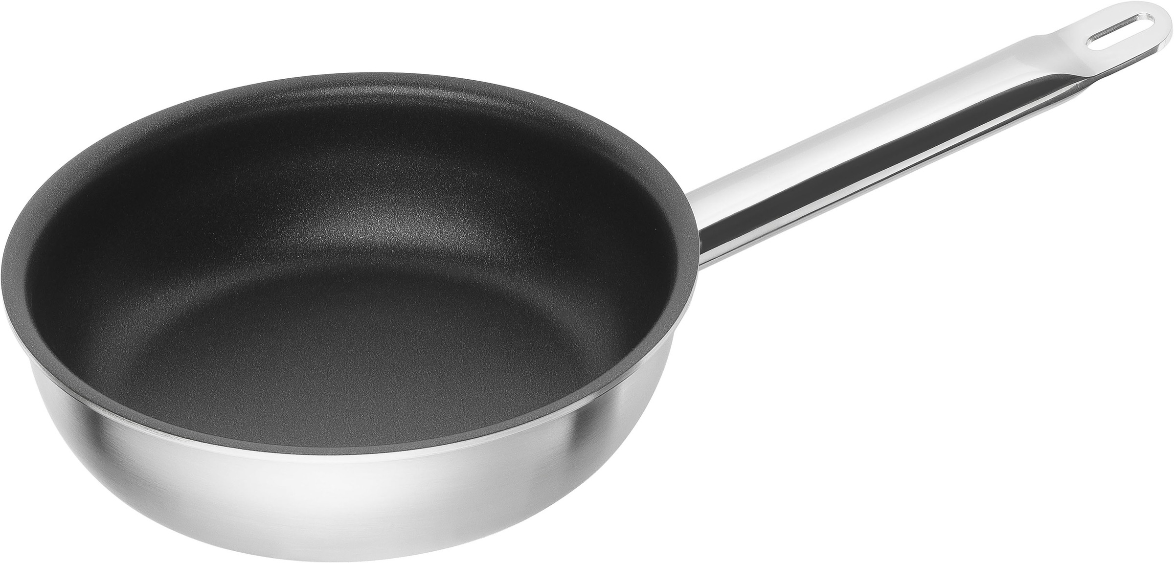 Zwilling Bratpfanne "Pro" Edelstahl 18/10 DuraslideUltraAntihaftbeschichtung, Induktion, Schüttrand