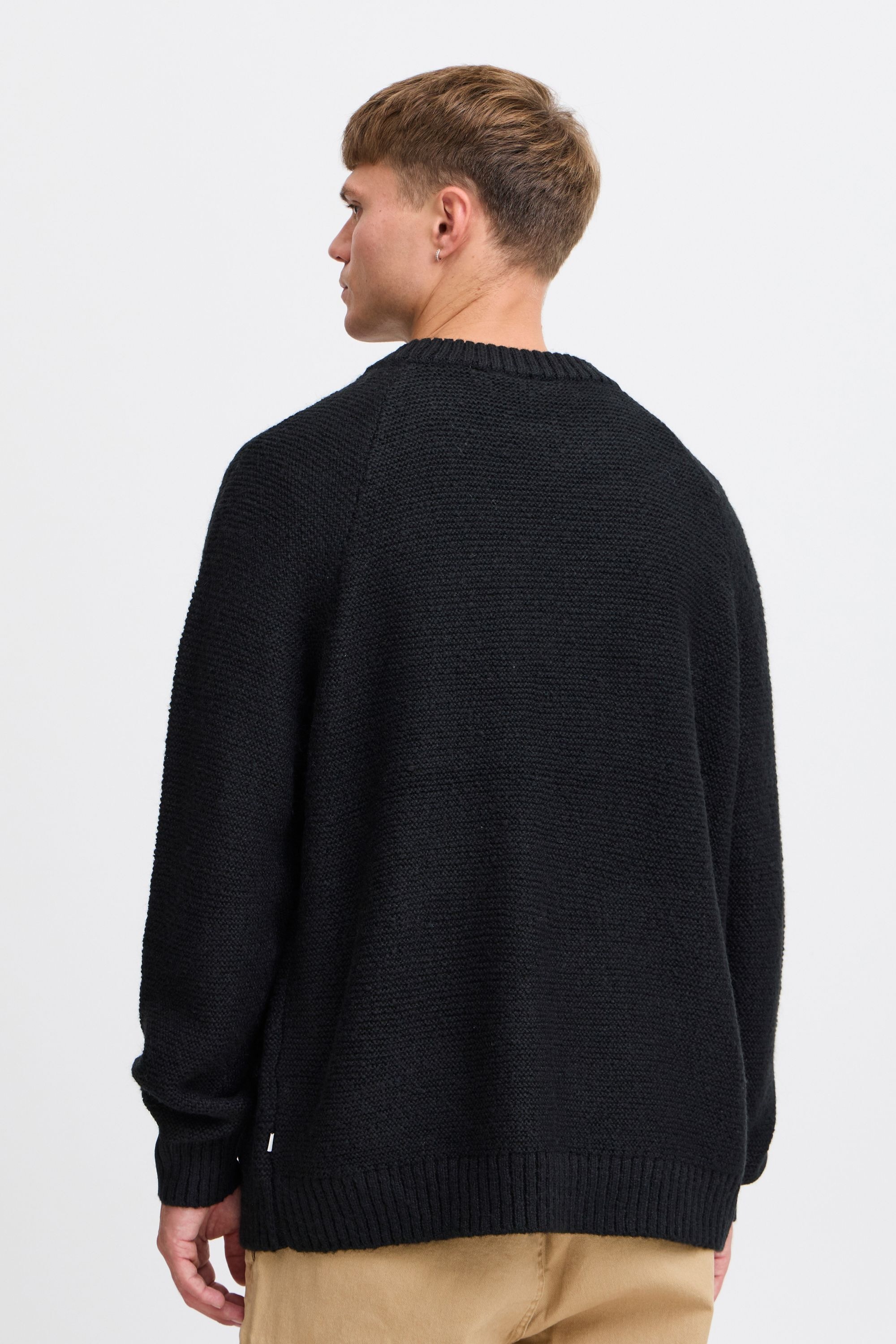 !Solid Strickfleece-Pullover »Strickpullover SDNOHAR«