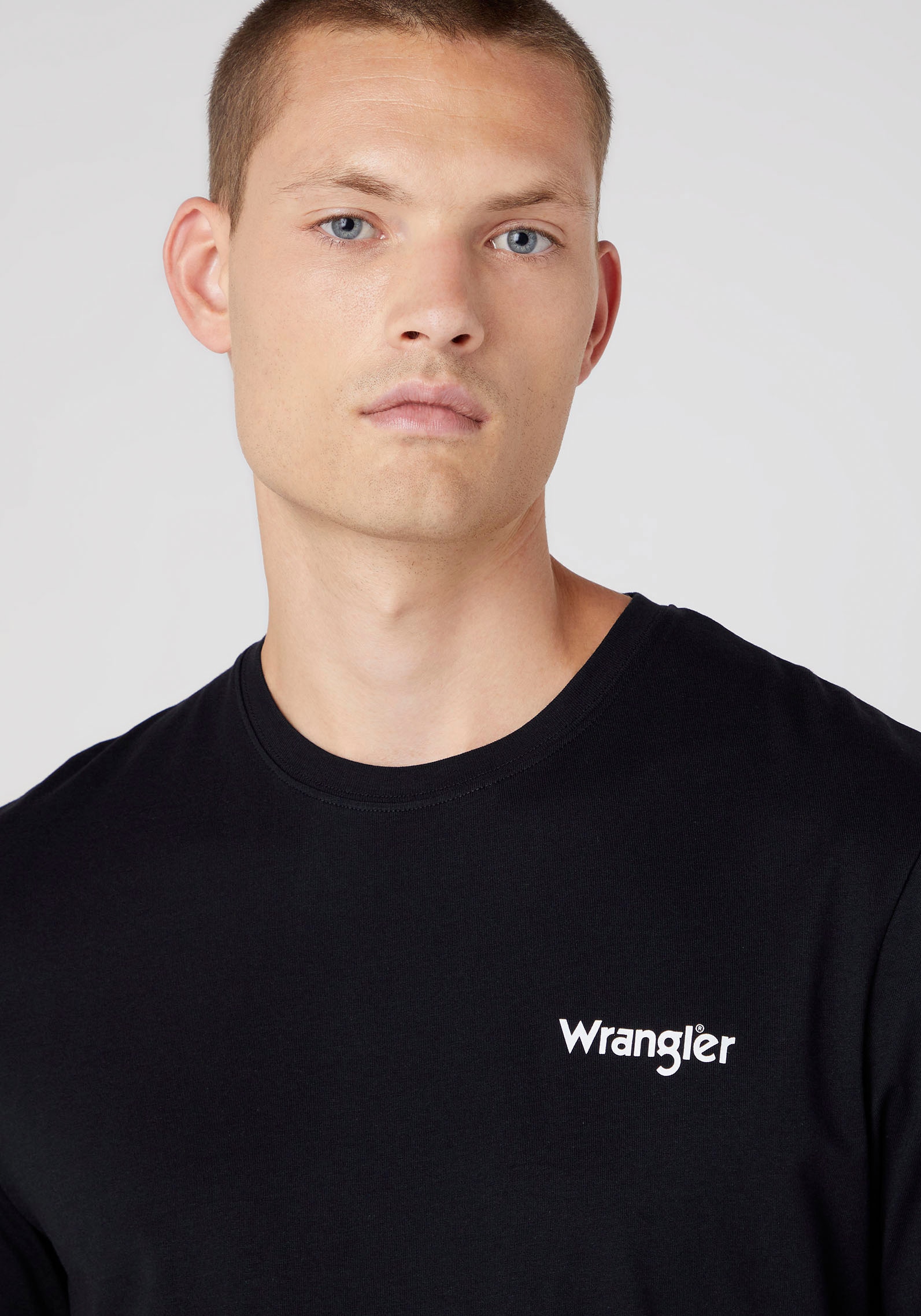 Wrangler T-Shirt »Sign Off«, (Set, 2 tlg., 2er-Pack)