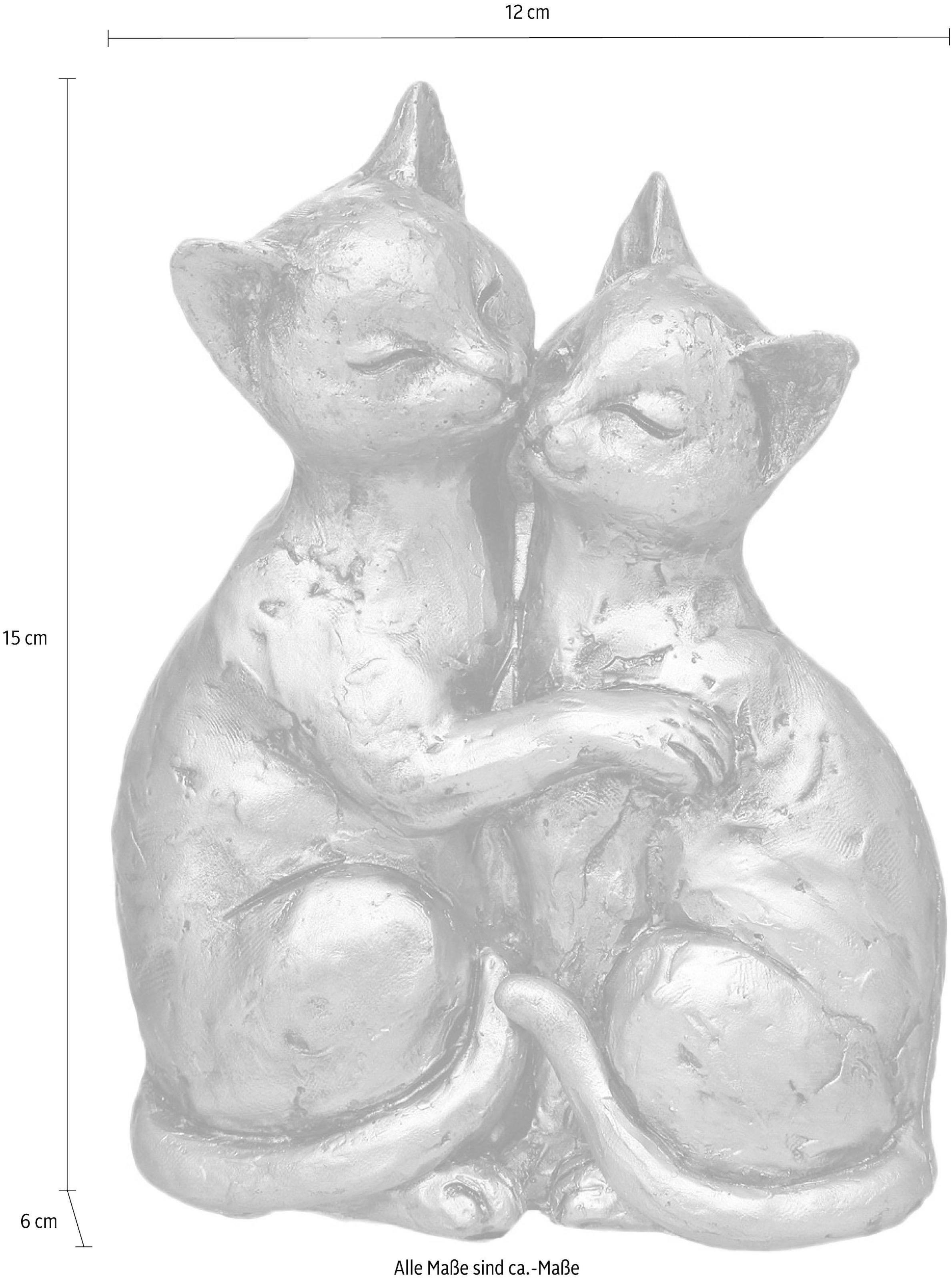 Ambiente Haus Dekofigur »Katzen-Paar«, Höhe kaufen 15 cm Rechnung auf