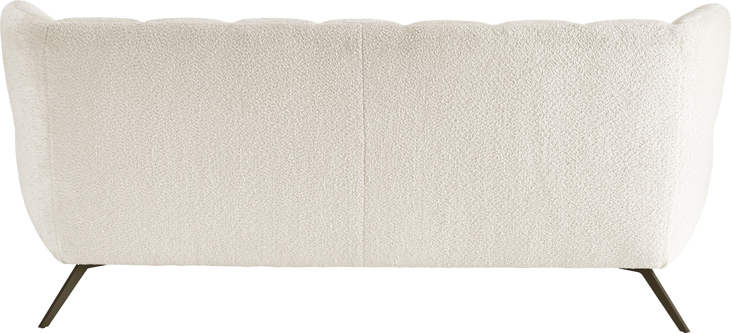 3C Candy 3-Sitzer »Beatrice, extravagantes Megasofa, bequem, Küchensofa« mit Rückensteppung im Rautenmuster, Samt Optik, auch in Fellimitat