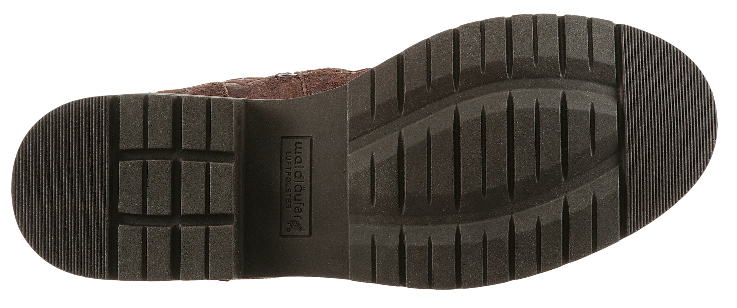 Waldläufer Schnürstiefelette »G-RAVINA«  Schnürboots, Blockabsatz, in floraler Optik, Komfortweite G (=weit)