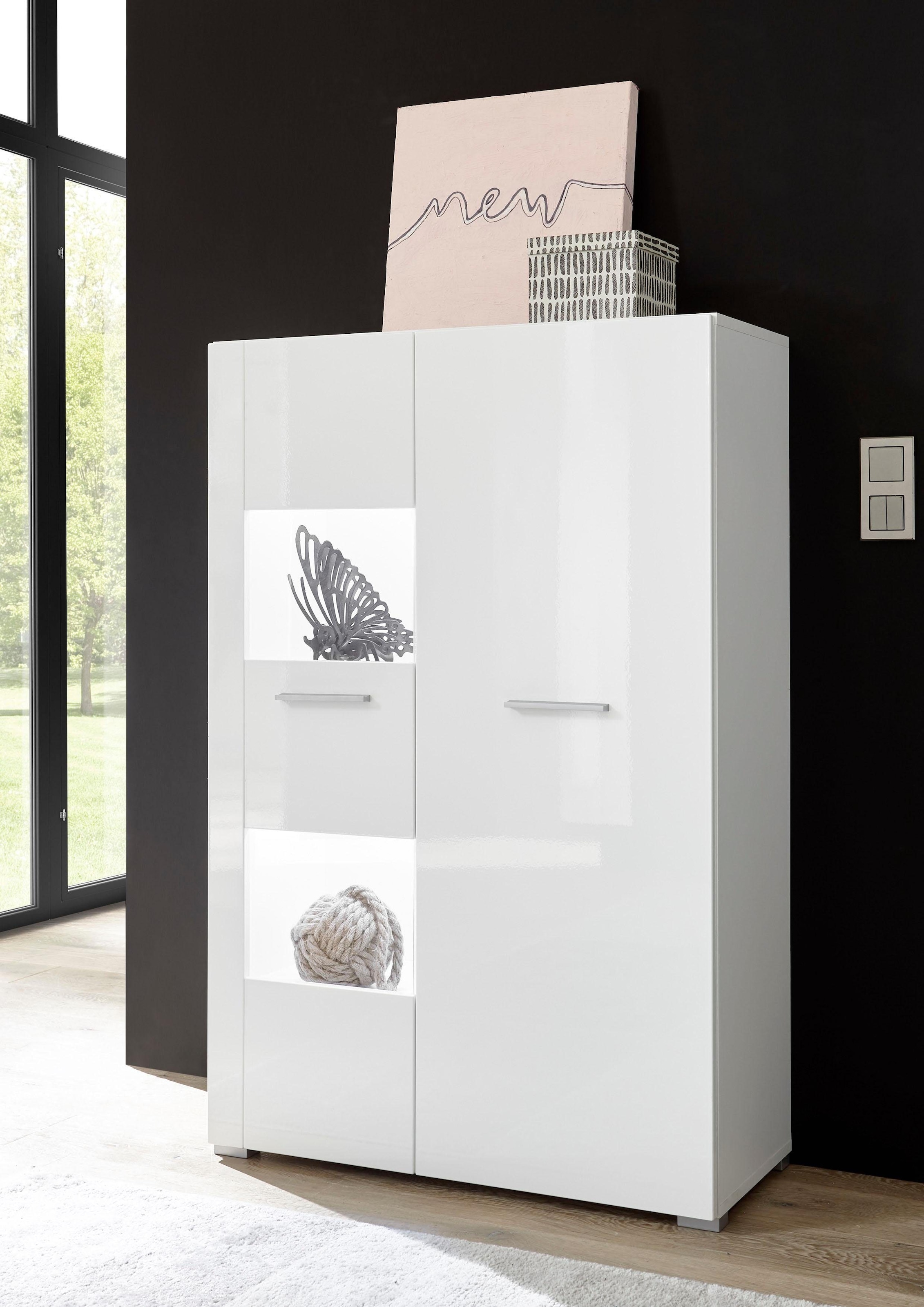 INOSIGN Vitrine »CORADO«, Höhe ca,. 123 cm bequem bestellen | Vitrinenschränke