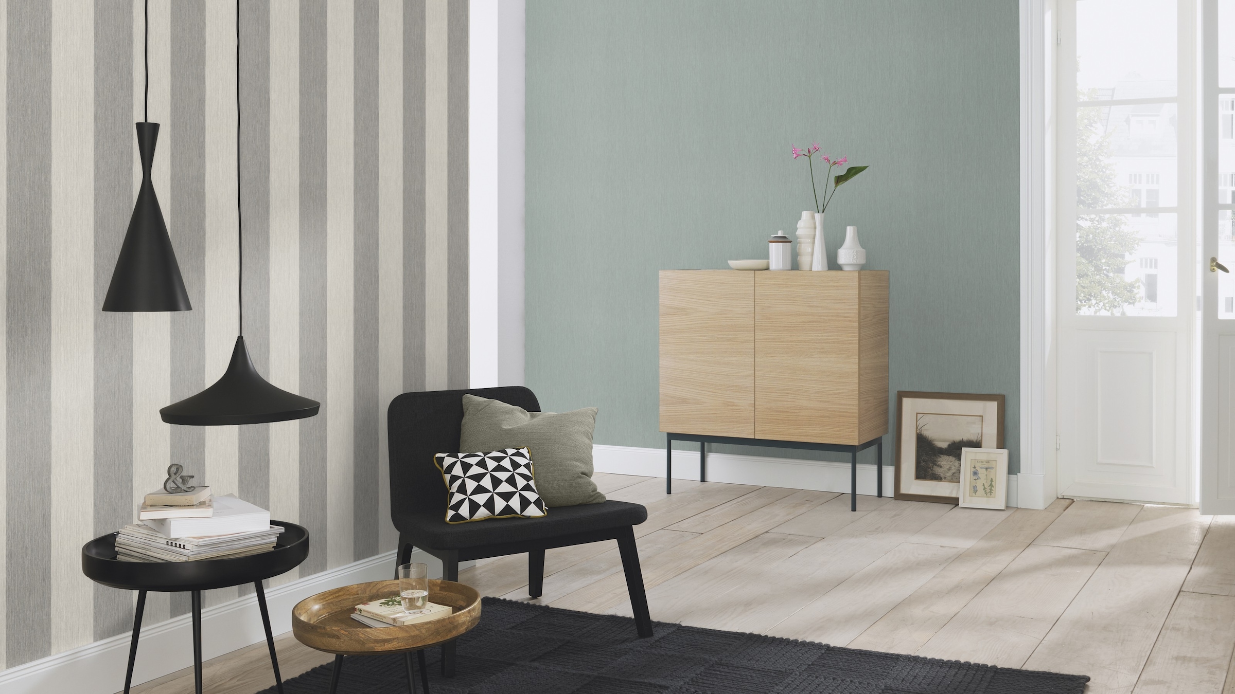 Rasch Vliestapete »Vliestapete Perfecto VI 844009«, Streifen, Blockstreifen