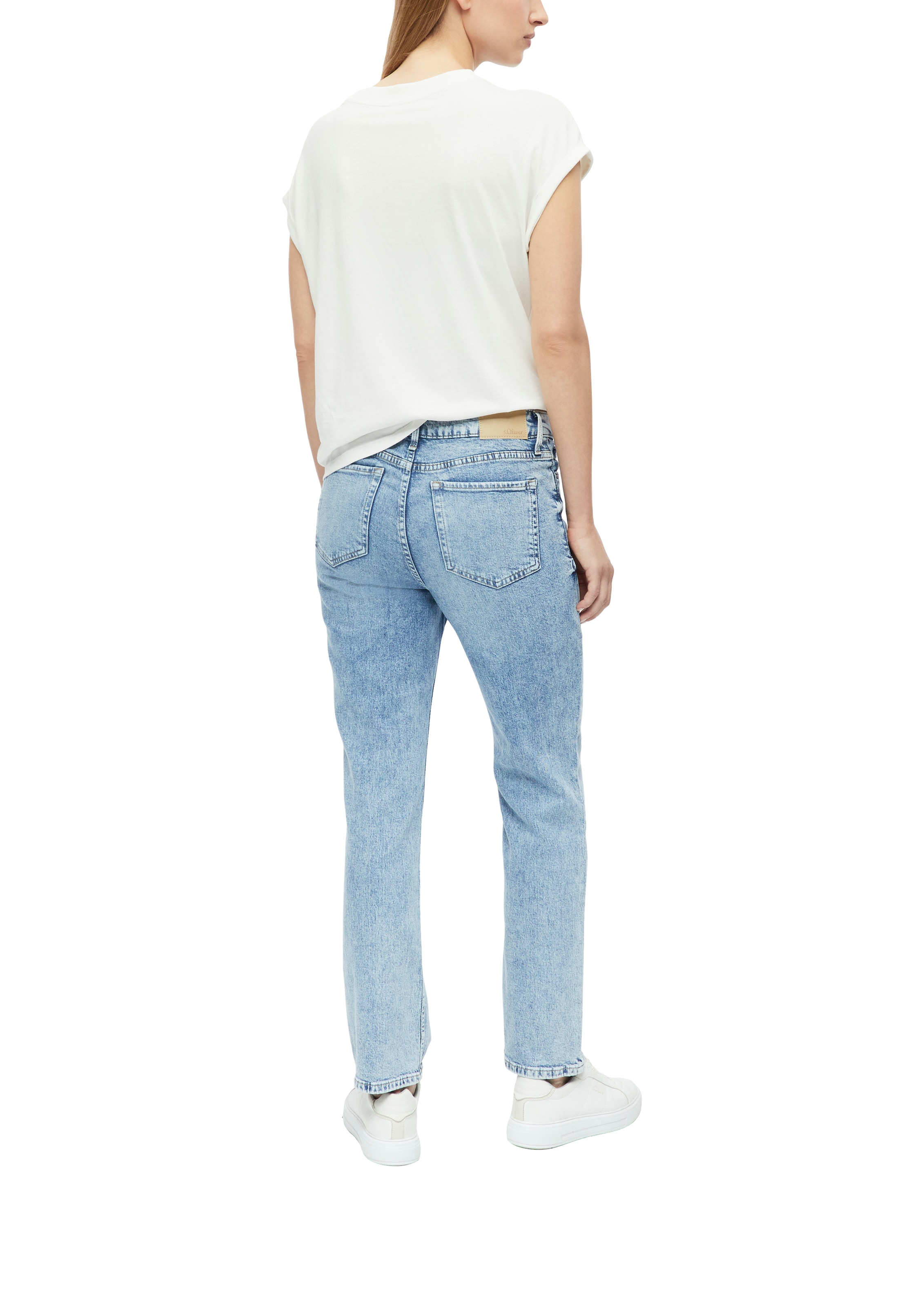 s.Oliver 5-Pocket-Jeans »Karolin« mit Stretch / Leichte Waschung