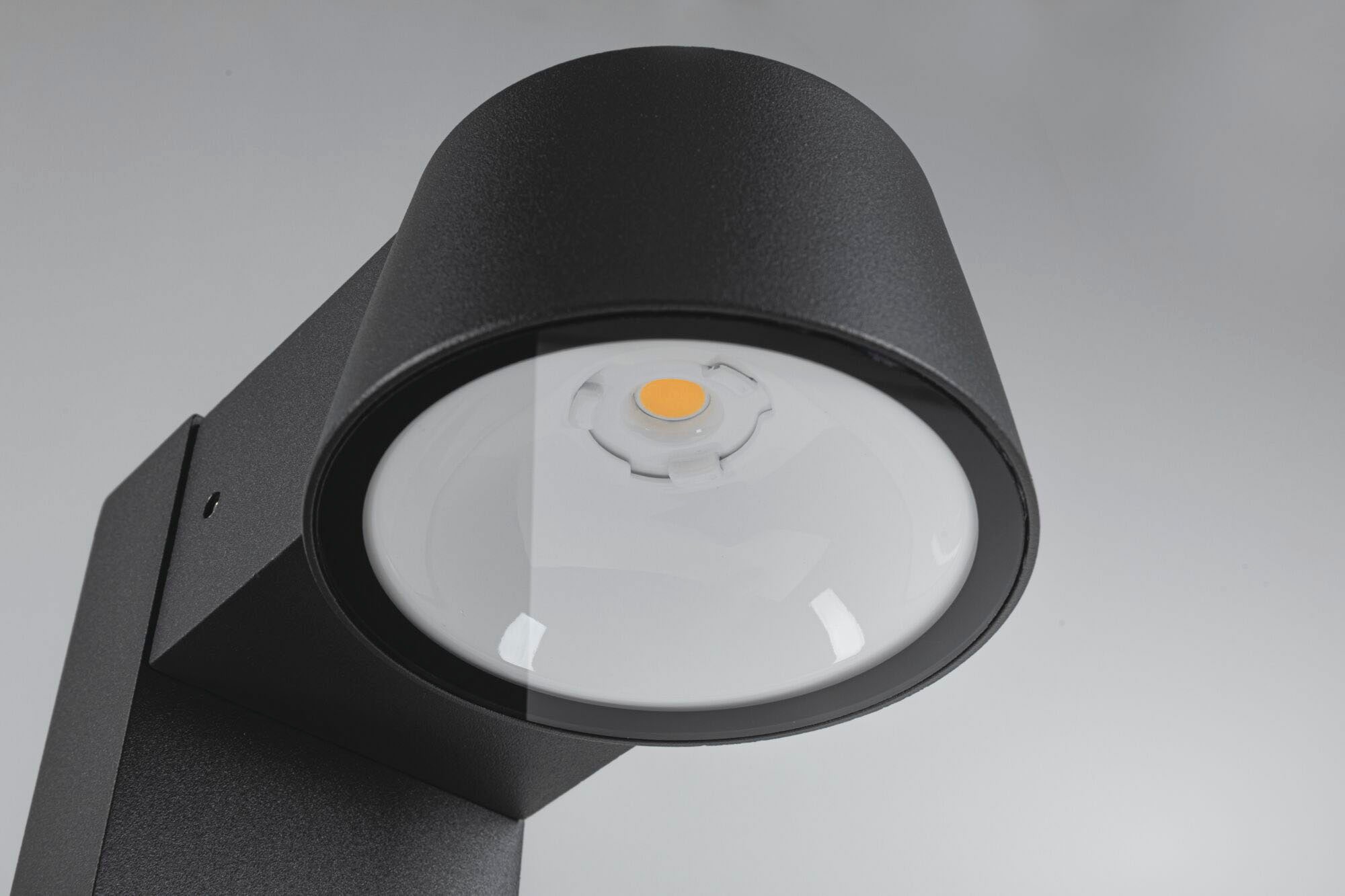 Paulmann LED Pollerleuchte »Outdoor 230V Capea Aluminium anthrazit insect friendly«, 1 flammig, Insektenfreundlich, IP44, 2200K