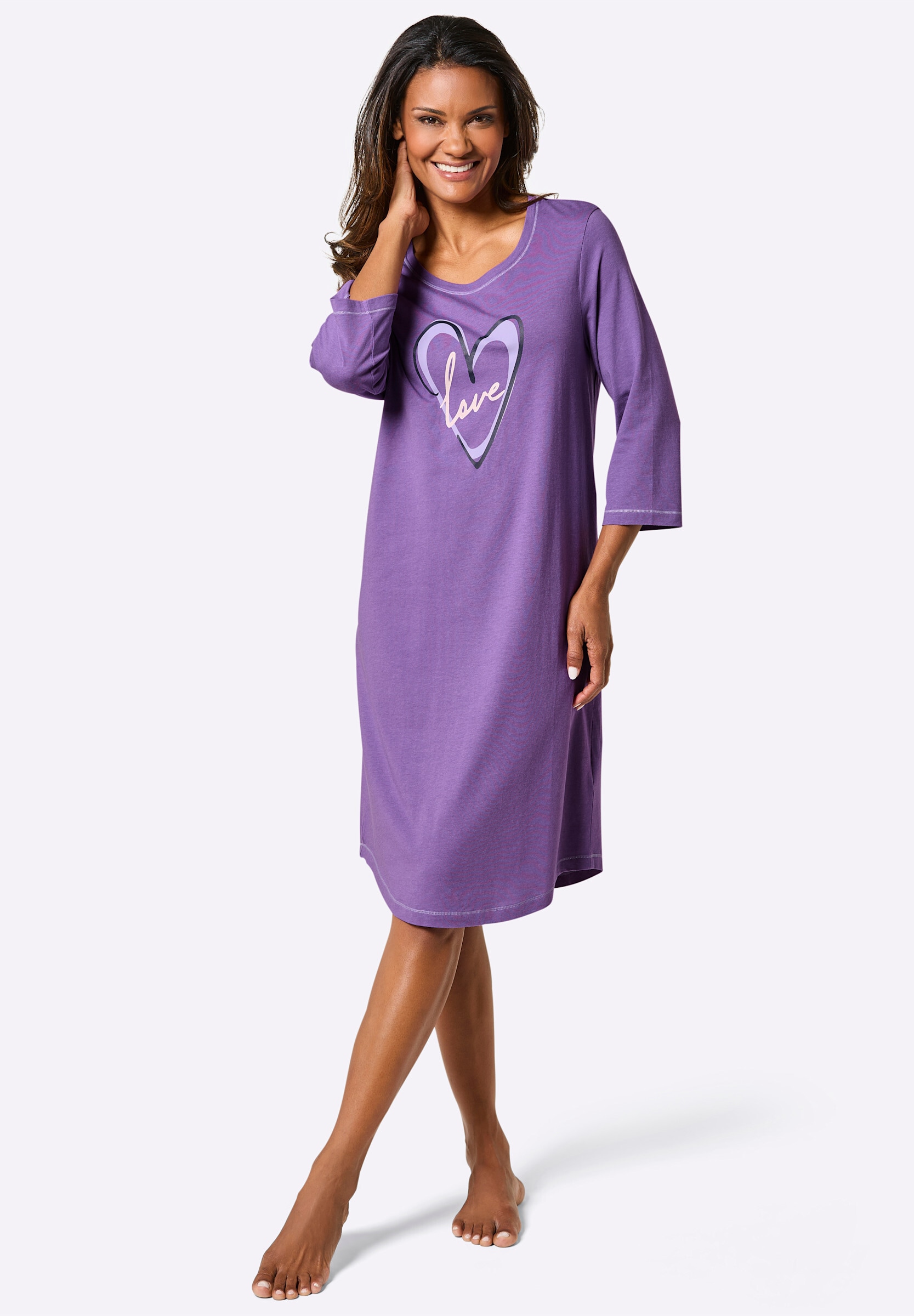 Witt Pyjama »Sleepshirts Sleepshirts im Doppelpack 2 Stück« 2 Stk.