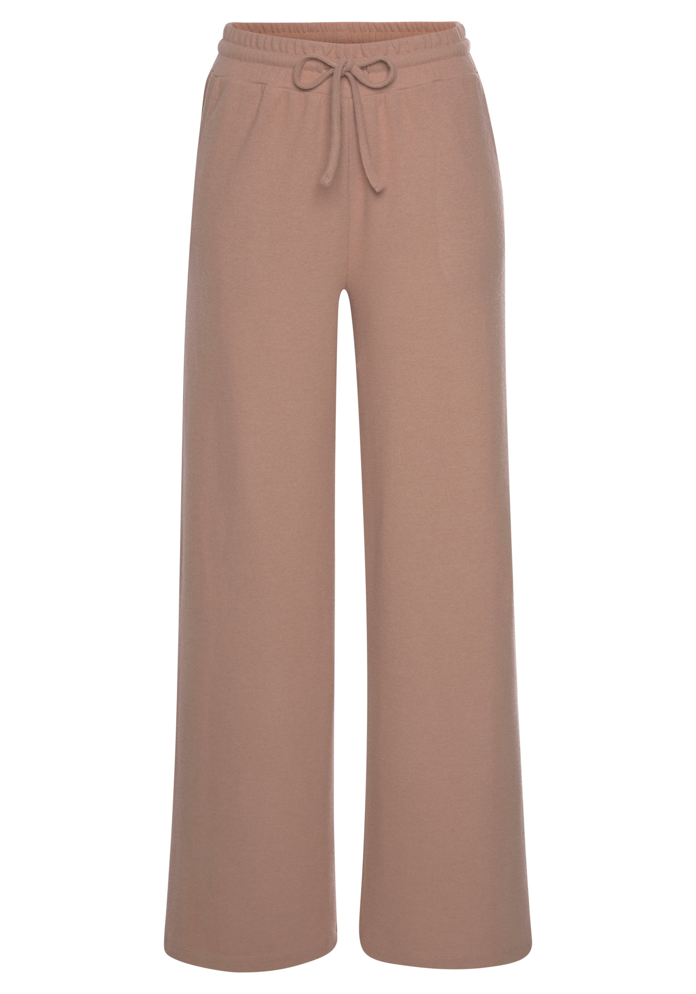 LASCANA Loungehose, mit weitem Bein, Loungewear