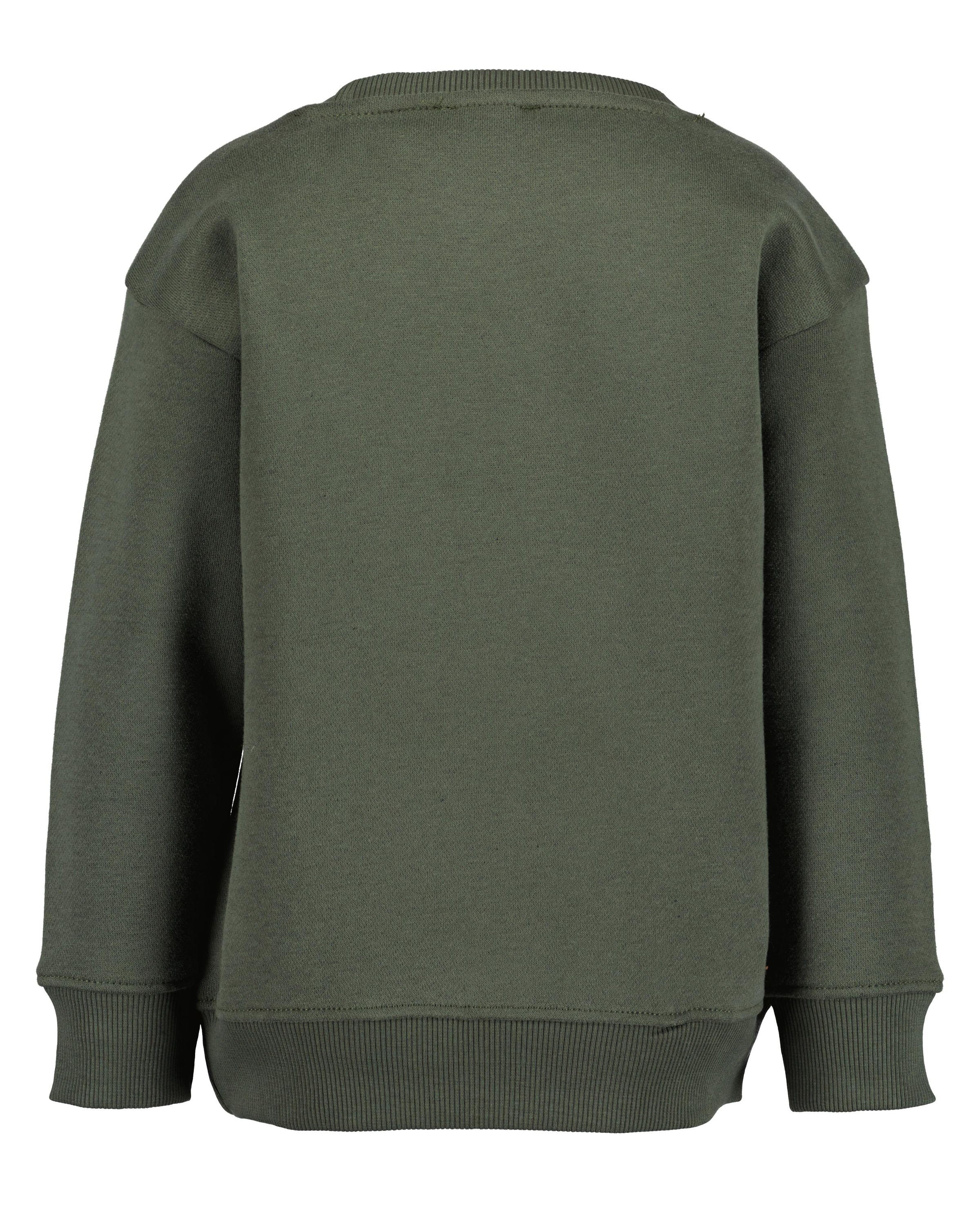 Blue Seven Sweatshirt , mit großem Dino-Frontmotiv
