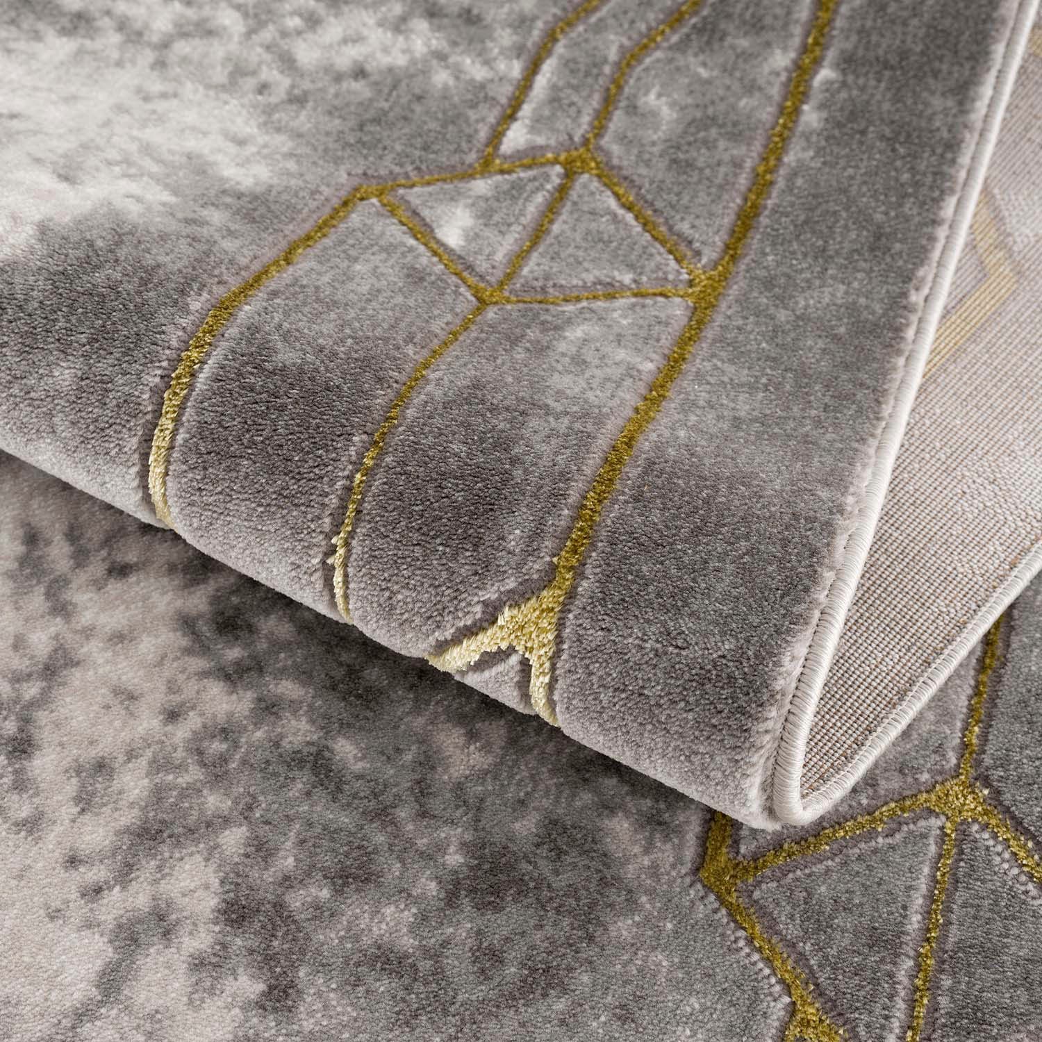Carpet City Teppich »Noa 9337«, rechteckig, 11 mm Höhe, Läufer, Kurzflor, Modern, Weicher Flor, Pflegeleicht, Wohnzimmer