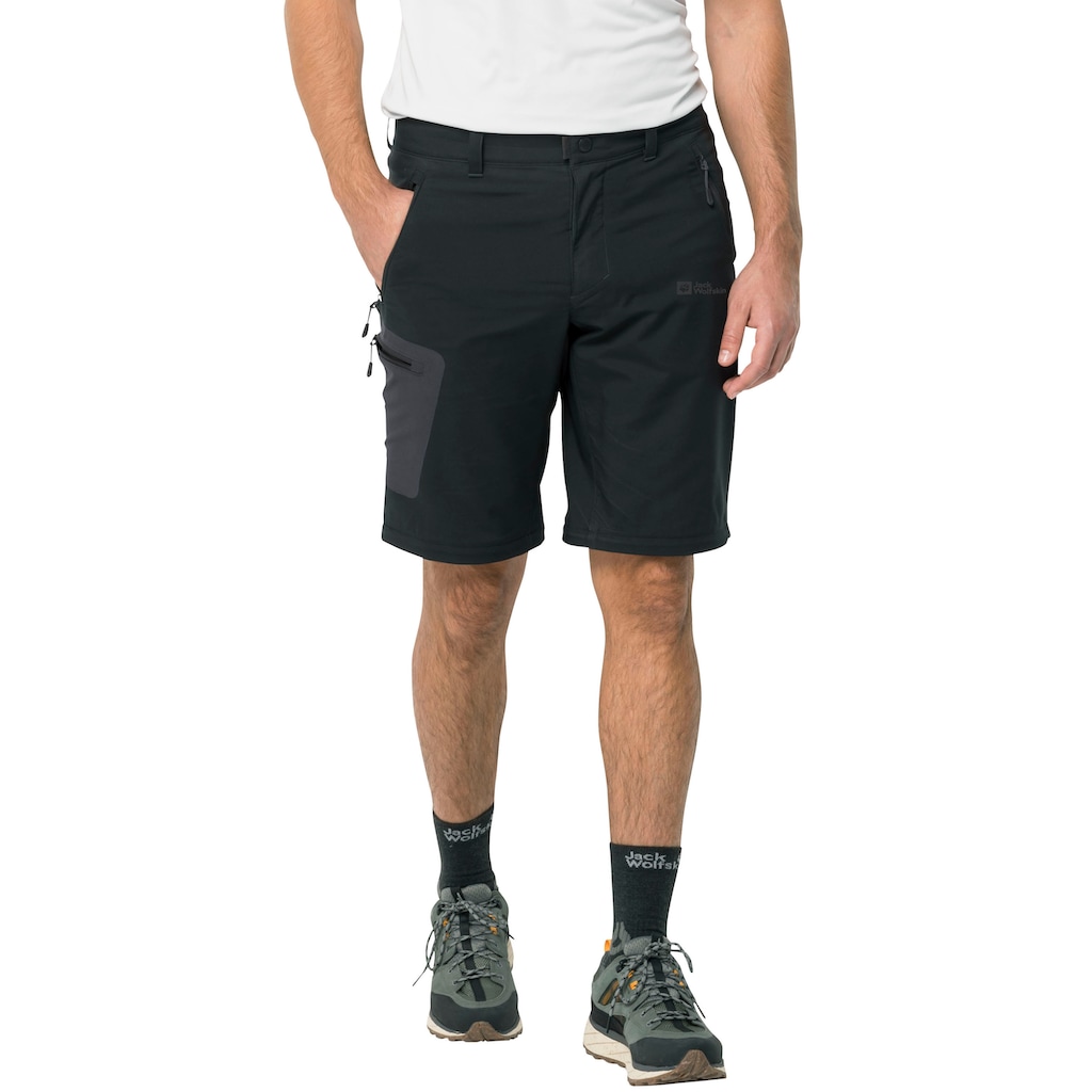 Jack Wolfskin Zip-off-Hose »ACTIVE TRACK ZIP OFF M«, lange Hose und Shorts in einem