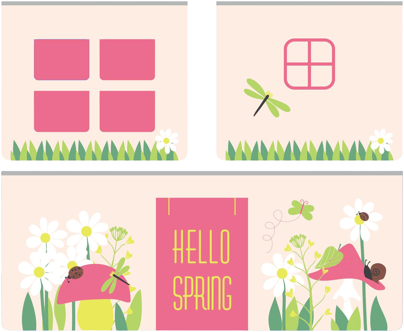 Vipack Spielbett »Forrest, Absturzschutz mit Sprossen-Optik, Pfostenstärken ca. 50x50mm« Buche natur lackiert, stabil und hochwertig gebaut, inkl. Lattenrost,  90/200 cm, Spielbereich unter dem Bett, 2 Textil-Set´s zur Wahl