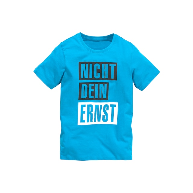 ERNST«, »NICHT bei T-Shirt KIDSWORLD DEIN Spruch