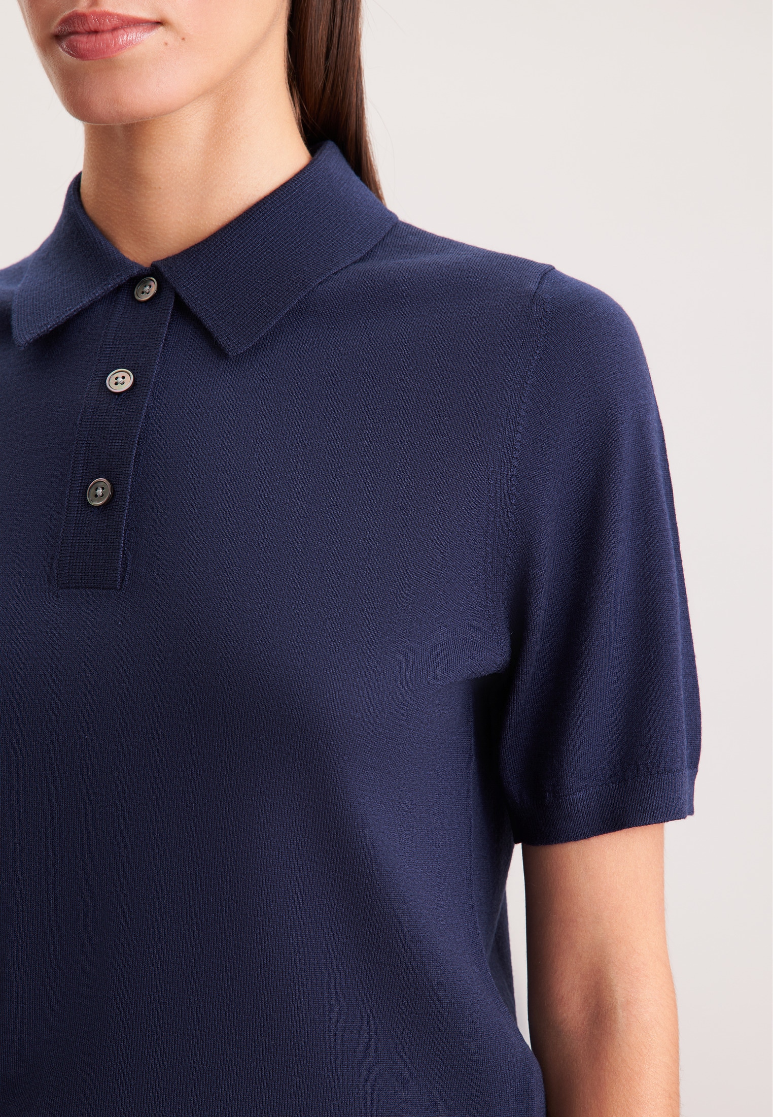 seidensticker Strickpullover Polo