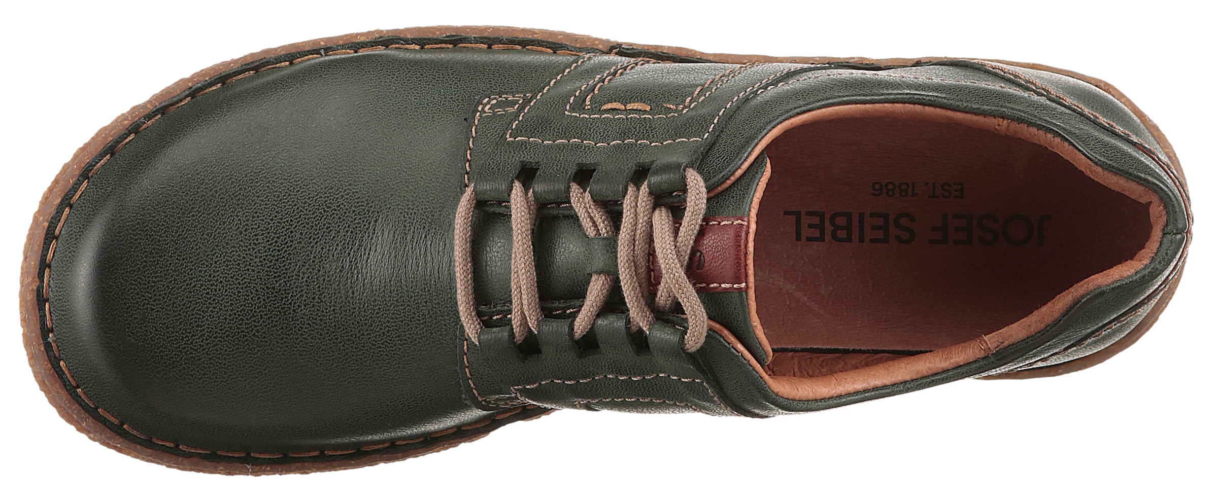 Josef Seibel Schnürschuh »Neele 44«  Freizeitschuh, Komfortschuh mit Wechselfußbett aus Leder