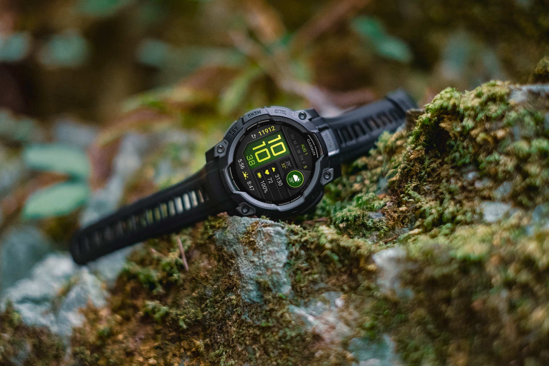 Garmin Smartwatch »Instinct 3 AMOLED 50mm«, (3,3 cm / 1,3 Zoll), 4 GB,)