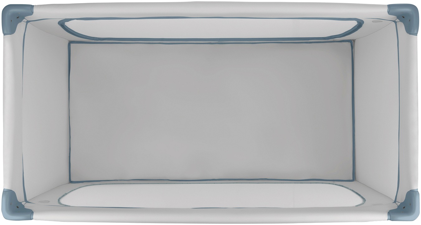 Hauck Baby-Reisebett »Dream N Play Plus, Dusty Blue«, Vorderausstieg
