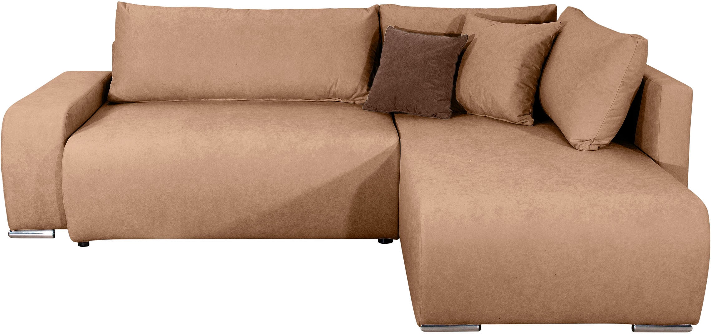 COLLECTION AB Ecksofa »Poppy, L-Form, Breite 227 cm mit Schlaffunktion«