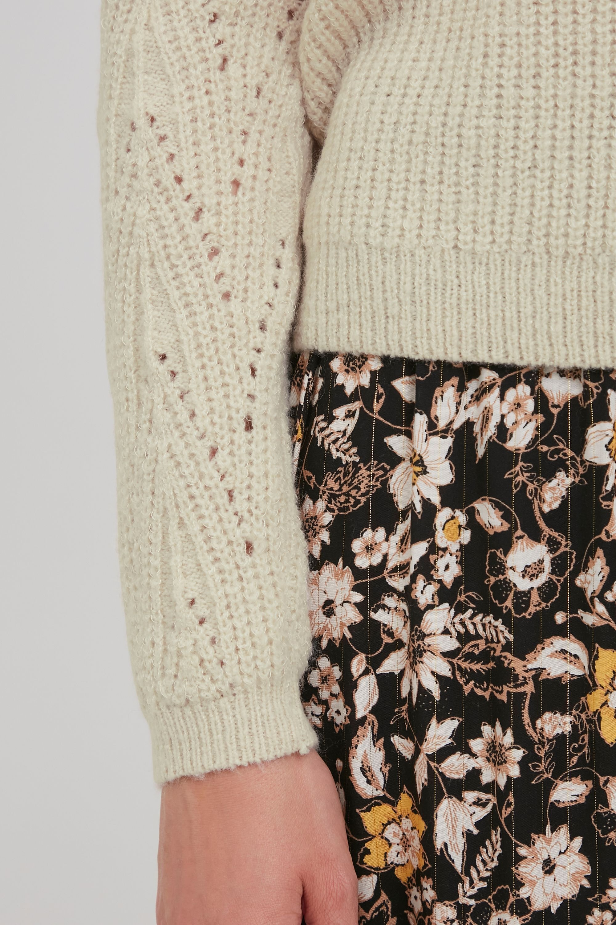 b.young Strickfleece-Pullover »Strickpullover BYOmikka«