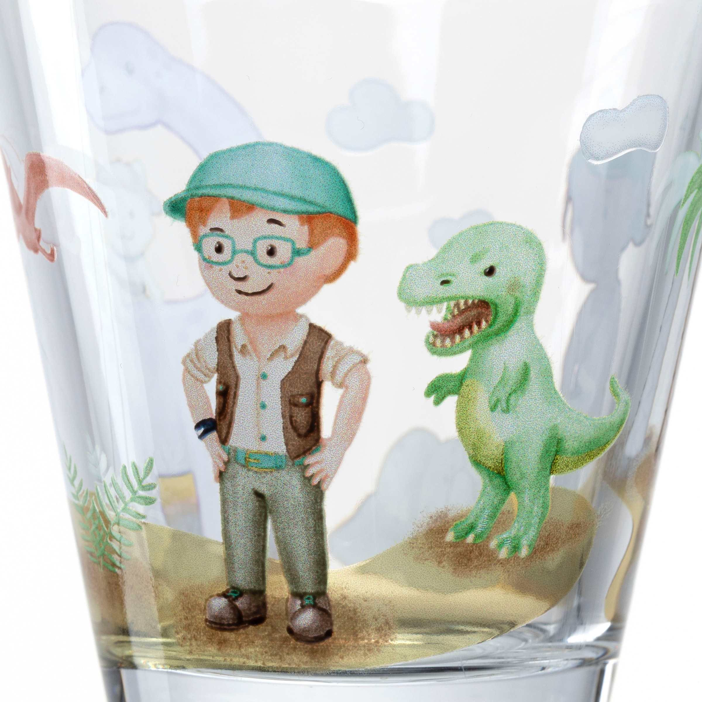 LEONARDO Gläser-Set »Dino BAMBINI AVVENTURA«, (Set, 6 tlg.), 215 ml, 6-teilig