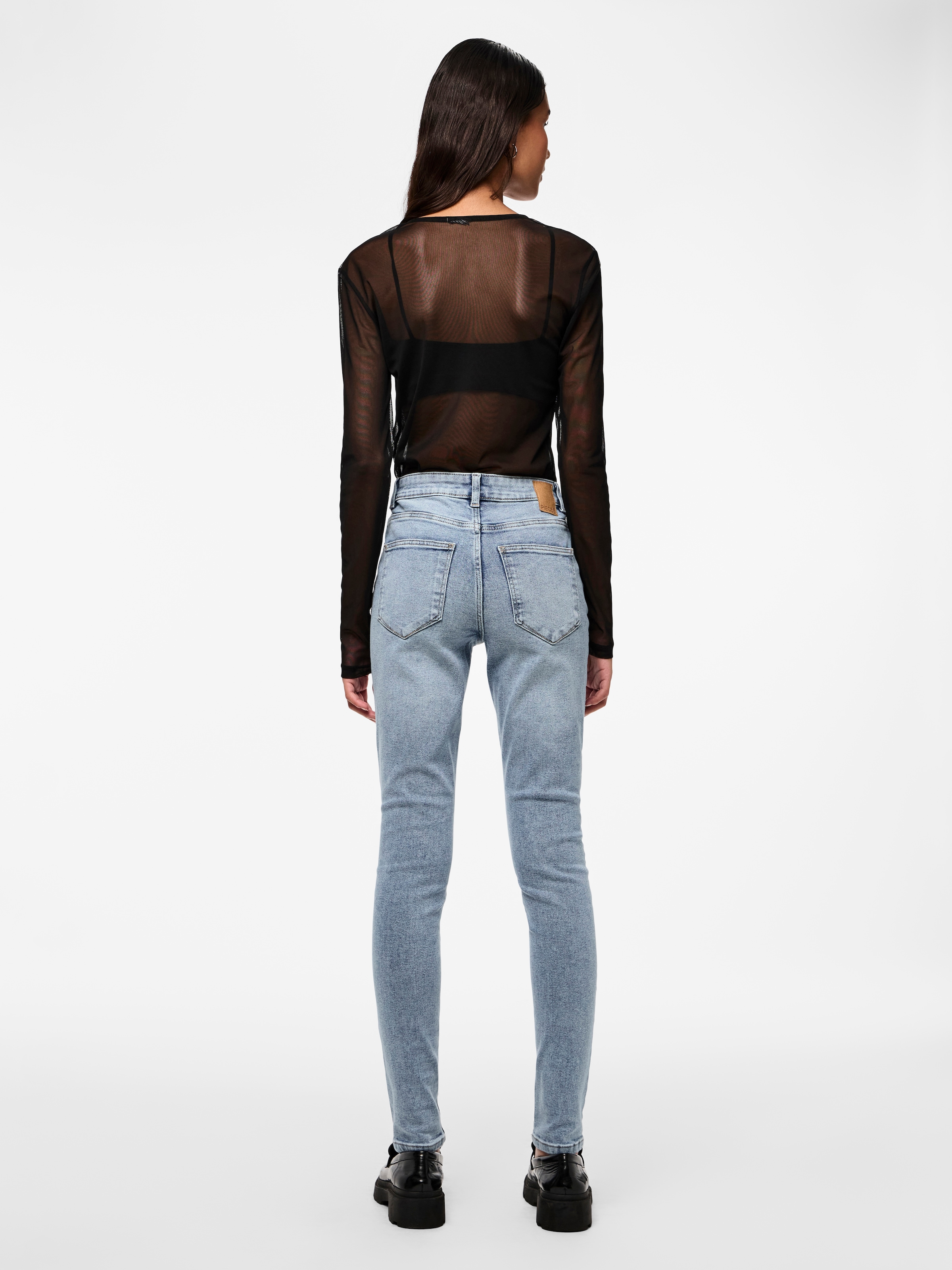 pieces Skinny-fit-Jeans »PCDANA MW SKINNY JEANS LB302 NOOS BC«