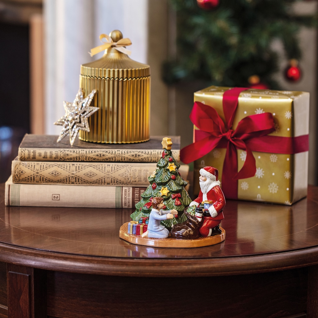 Villeroy & Boch Weihnachtsfigur »Windlicht Bescherung Christmas Toys bunt«