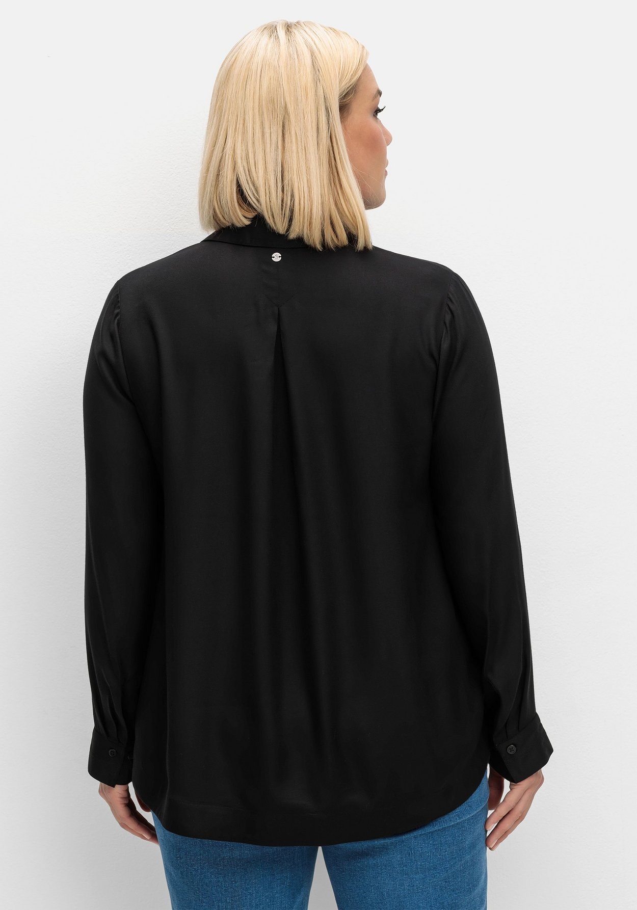 Sheego Tunika »Twill-Tunika aus hochwertiger Viskose-Twillqualität«