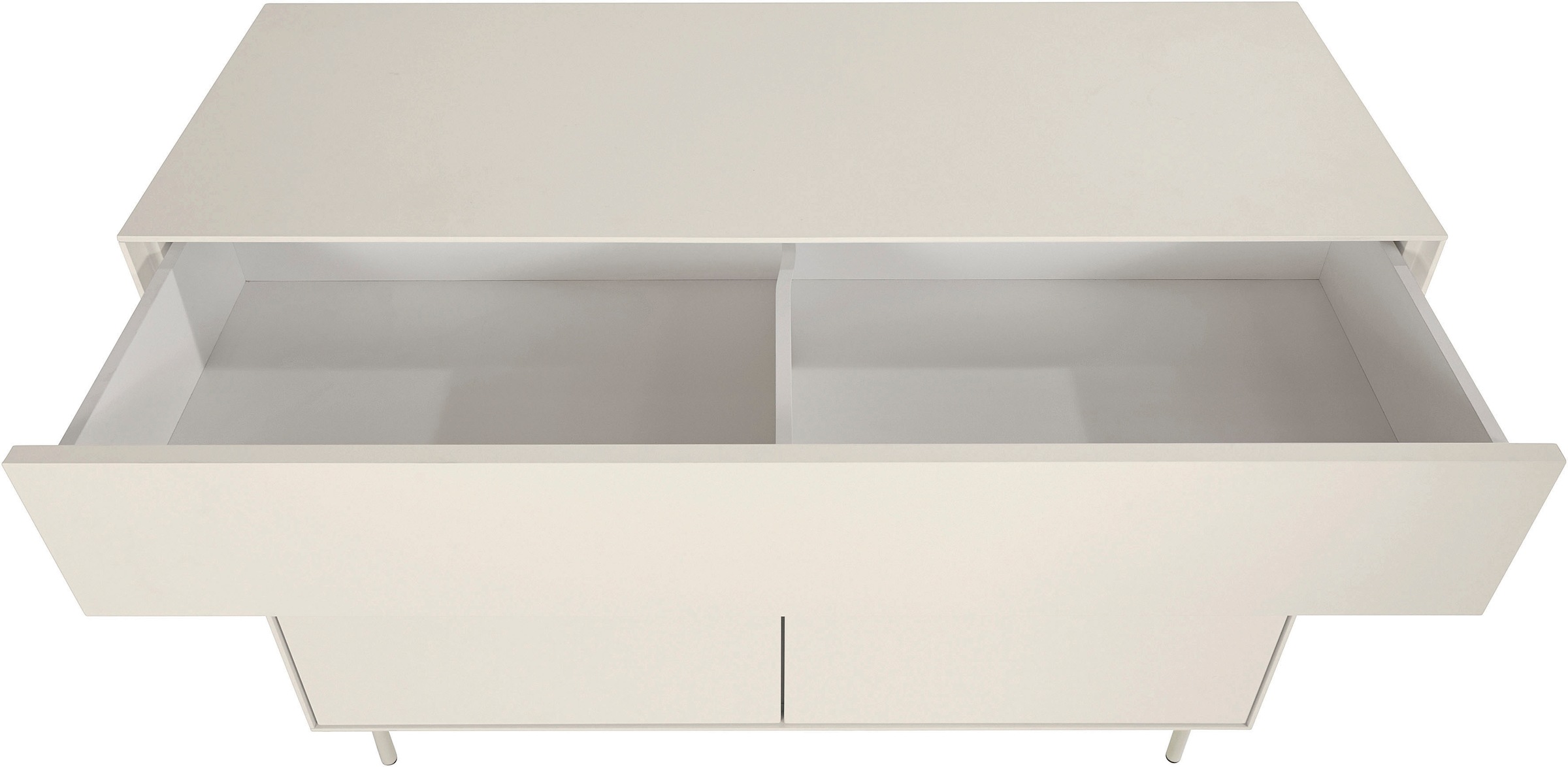 LeGer Home by Lena Gercke Sideboard »Essentials«, (2 St.), Breite: 224cm, MDF lackiert, Push-to-open-Funktion