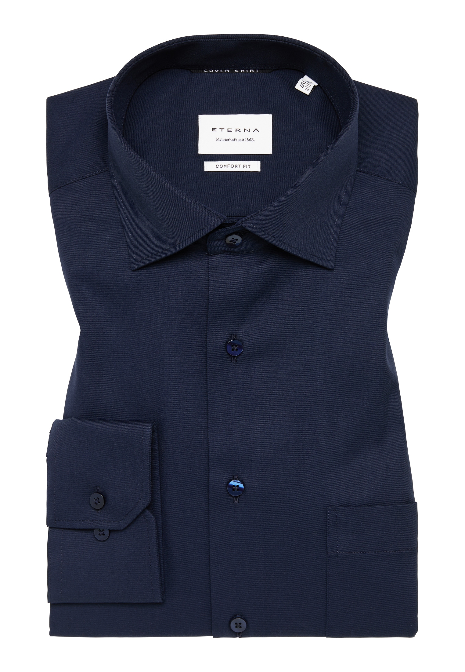 Eterna Langarmhemd »COMFORT FIT«, NON IRON (bügelfrei)