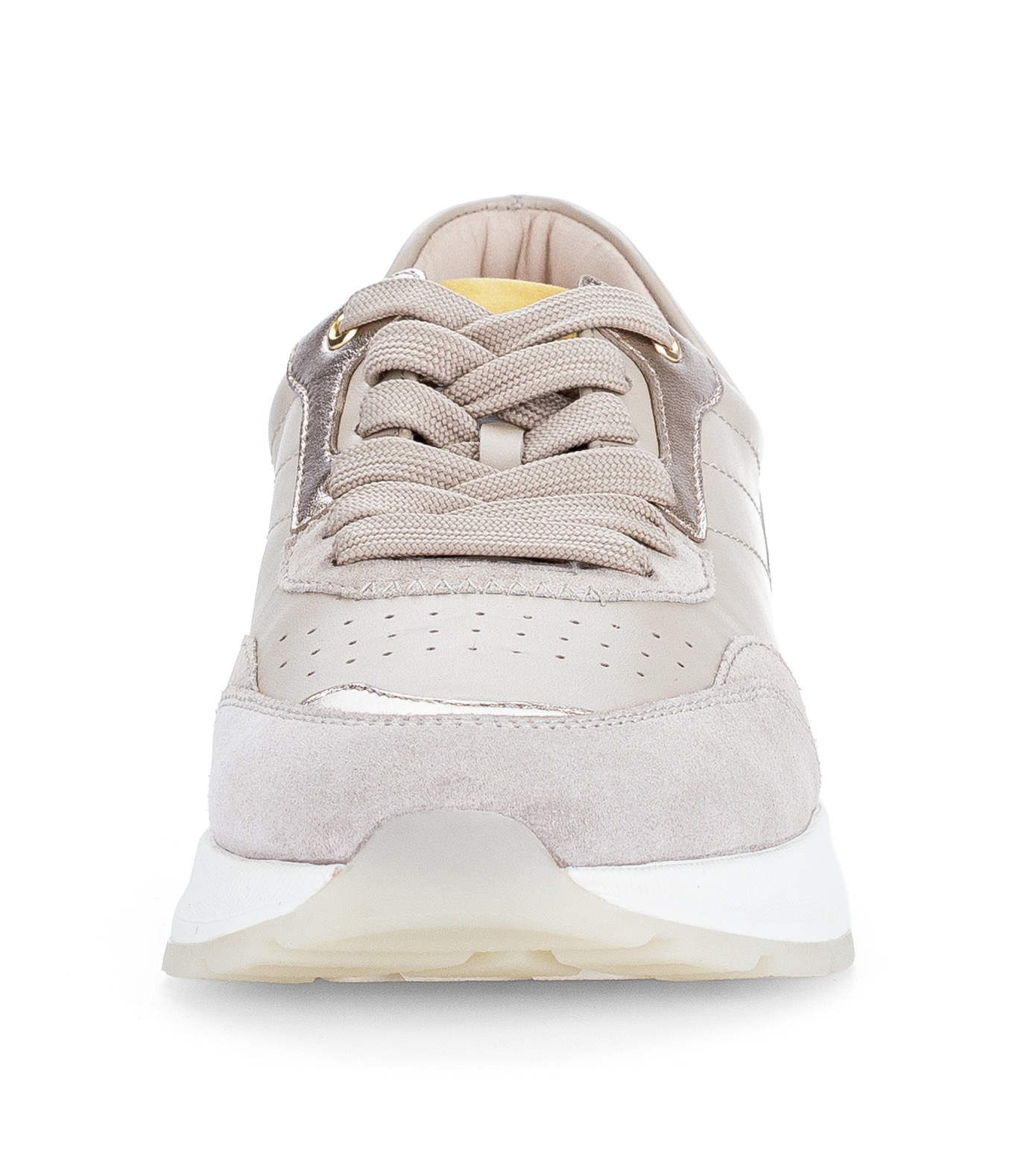 Gabor Keilsneaker  , Freizeitschuh, Halbschuh, Schnürschuh mit Kontrastbesätzen