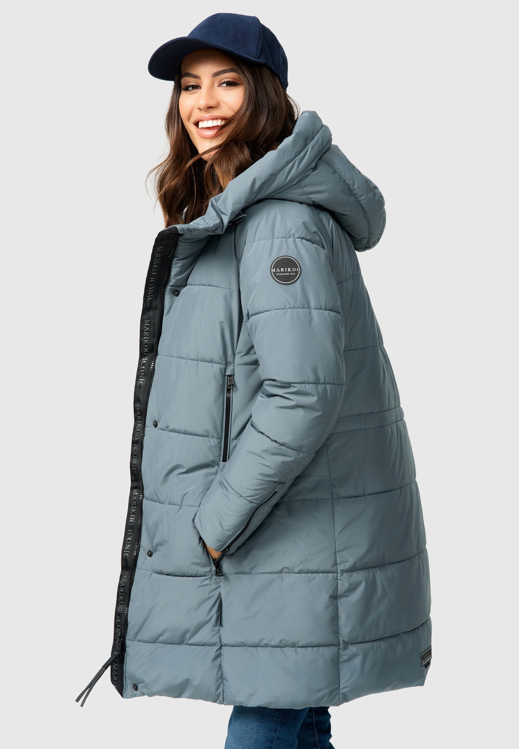 Marikoo Winterjacke »Marikoo Karumikoo XVI Damen Winterjacke B987«