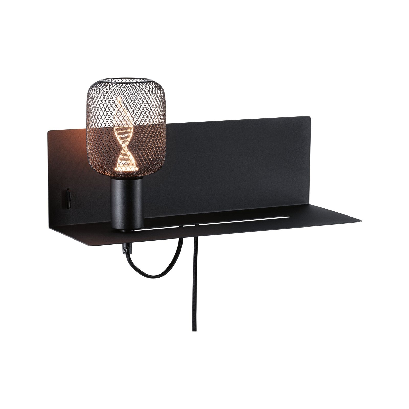 Paulmann Wandleuchte »Devara max. 1x40W USBC 230V Metall«, 1 flammig, Leuchtmittel E27 | ohne Leuchtmittel, E27
