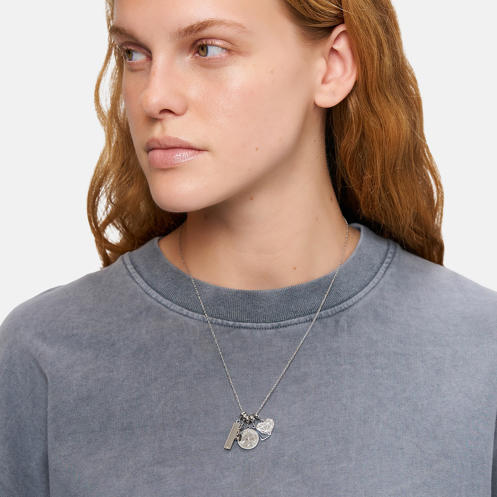 Liebeskind Berlin Kettenanhänger »Schmuck Edelstahl Charm Decision Maker Pfeil JA NEIN VIELLEICHT«