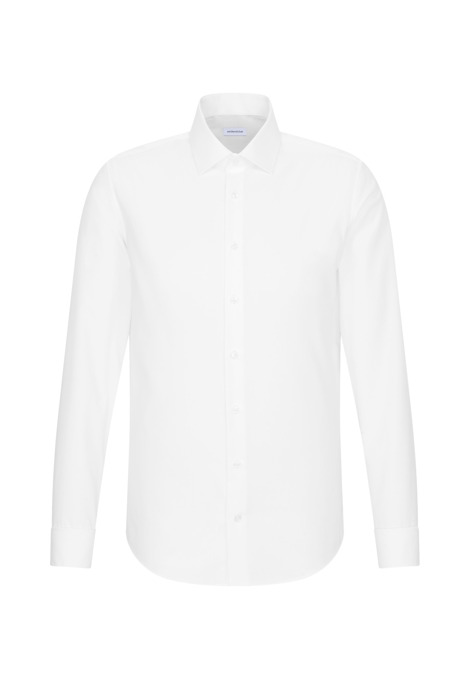 seidensticker Businesshemd »Schwarze Rose« Shaped 1/1 Kentkragen Uni