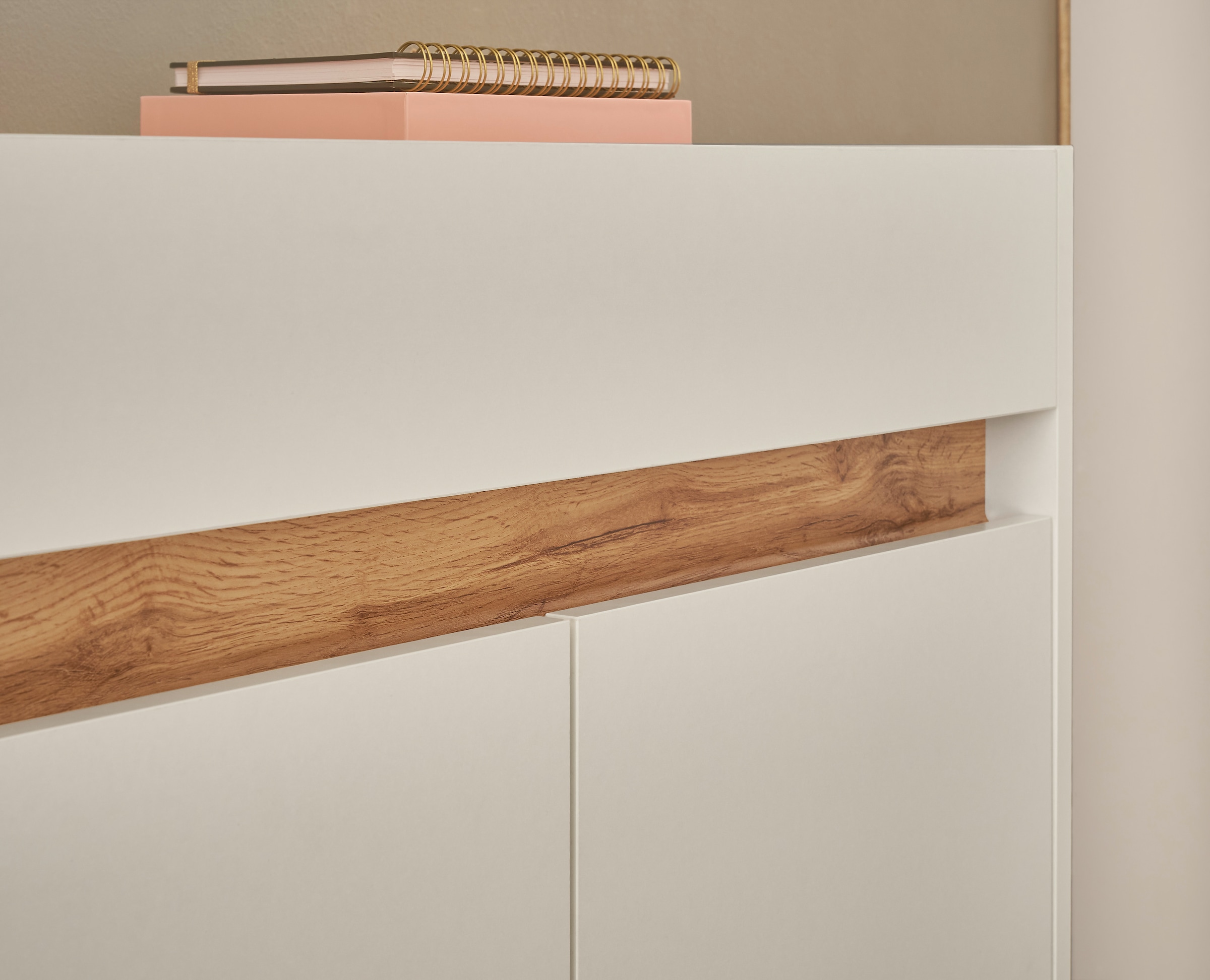 INOSIGN Kommode »GIRON/ CiTY, Schrank in Wotan Eiche, Sideboard im modernen Design«, in zwei Farben erhältlich, 2 Türen, 1 Schubkasten, 80 cm breit